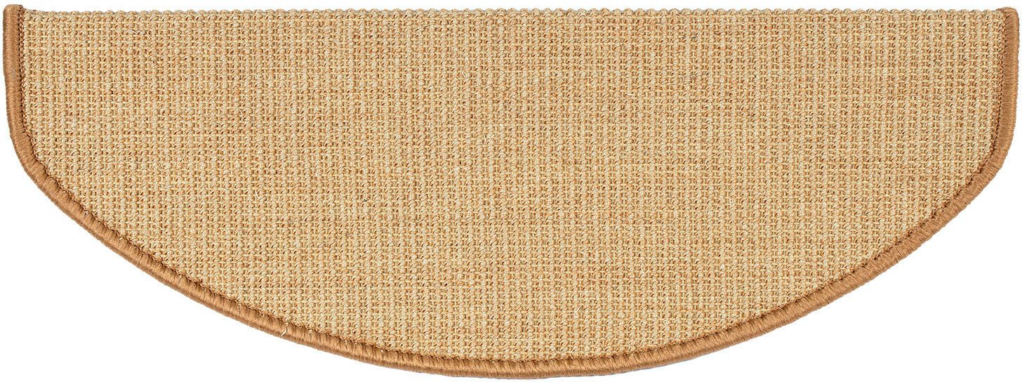 OTTO home Stufenmatte Natur, halbrund, Höhe: 8 mm, 100% Sisal, große Farbauswahl, selbstklebend, auch als Set 15 Stück