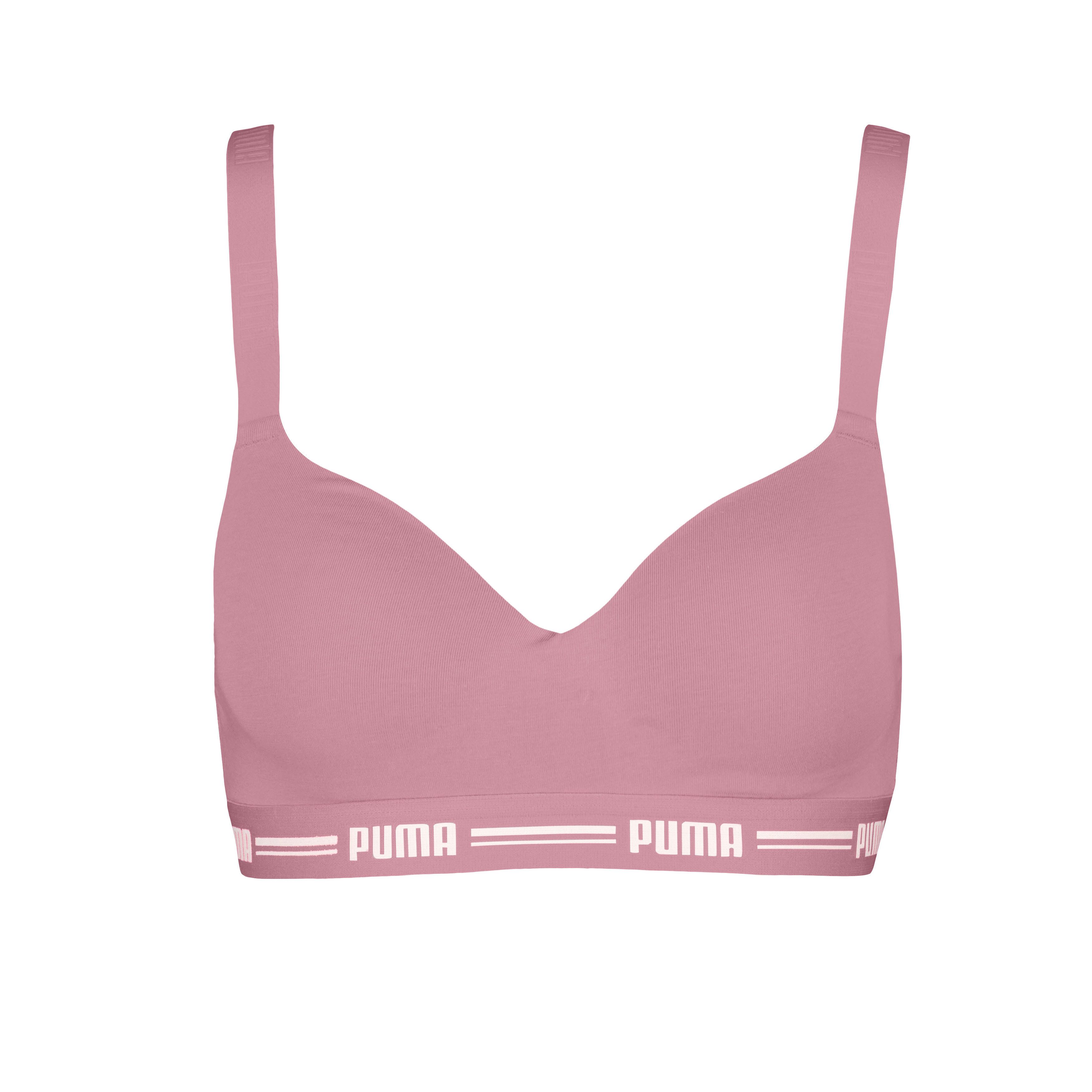 PUMA Bügelloser BH PUMA WOMEN PADDED TOP 1P HANG mit leicht gepaddeten Cups