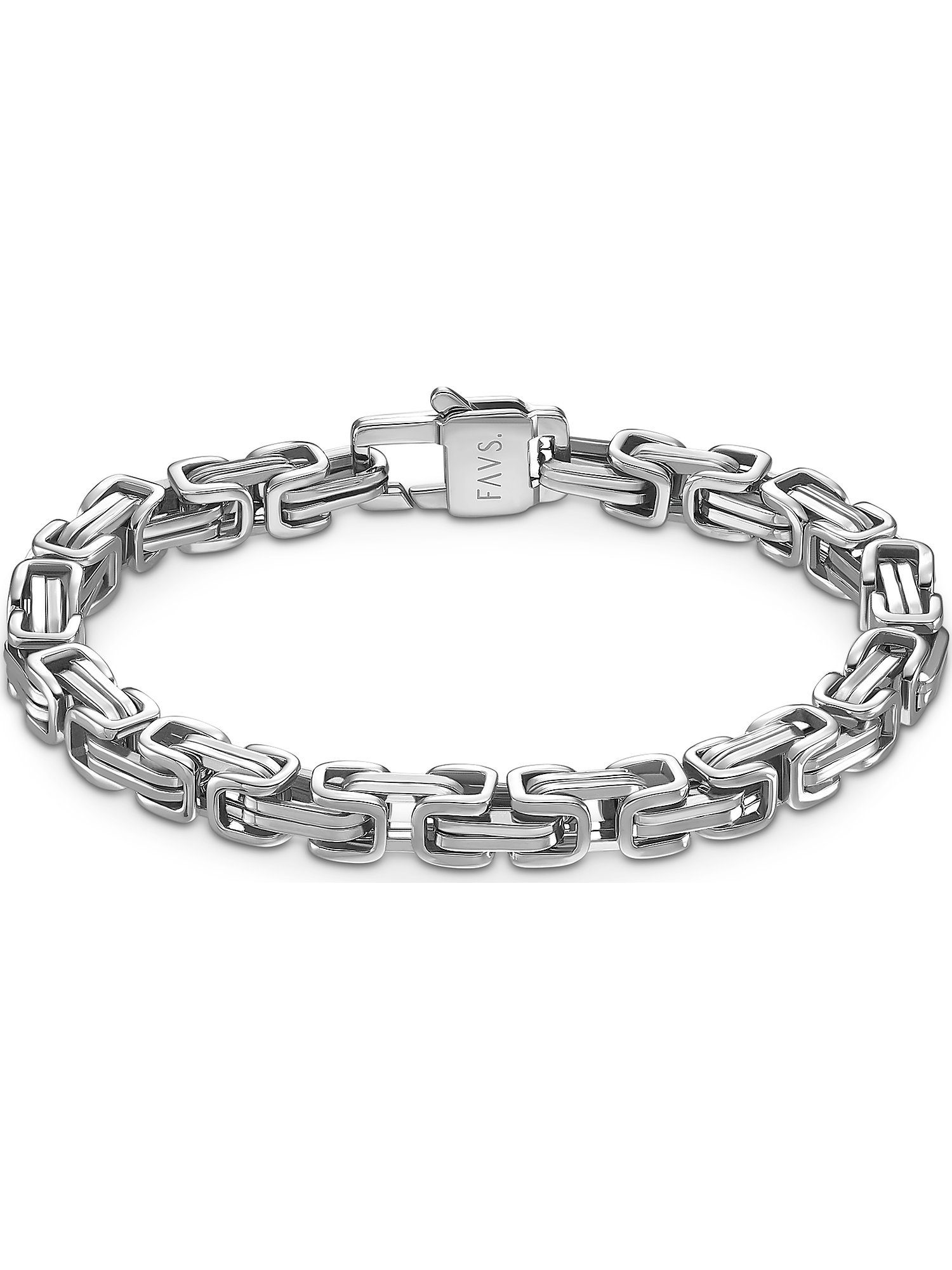 FAVS Edelstahlarmband FAVS Herren-Armband Test Edelstahl