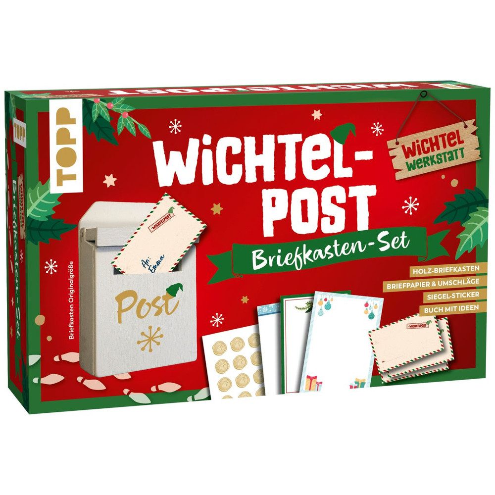 Weihnachtsfigur TOPP - Wichtel-Post - Briefkasten-Set - Wichtel Werkstatt