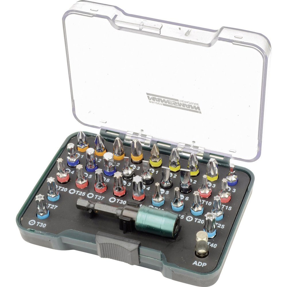 Brüder Mannesmann Werkzeuge Bit-Set Brüder Mannesmann M29710 Bit-Set 32teilig