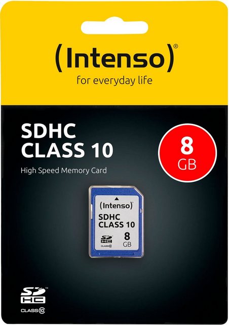Intenso »SDHC Class 10« Speicherkarte (8 GB, Class 10)  - Onlineshop OTTO