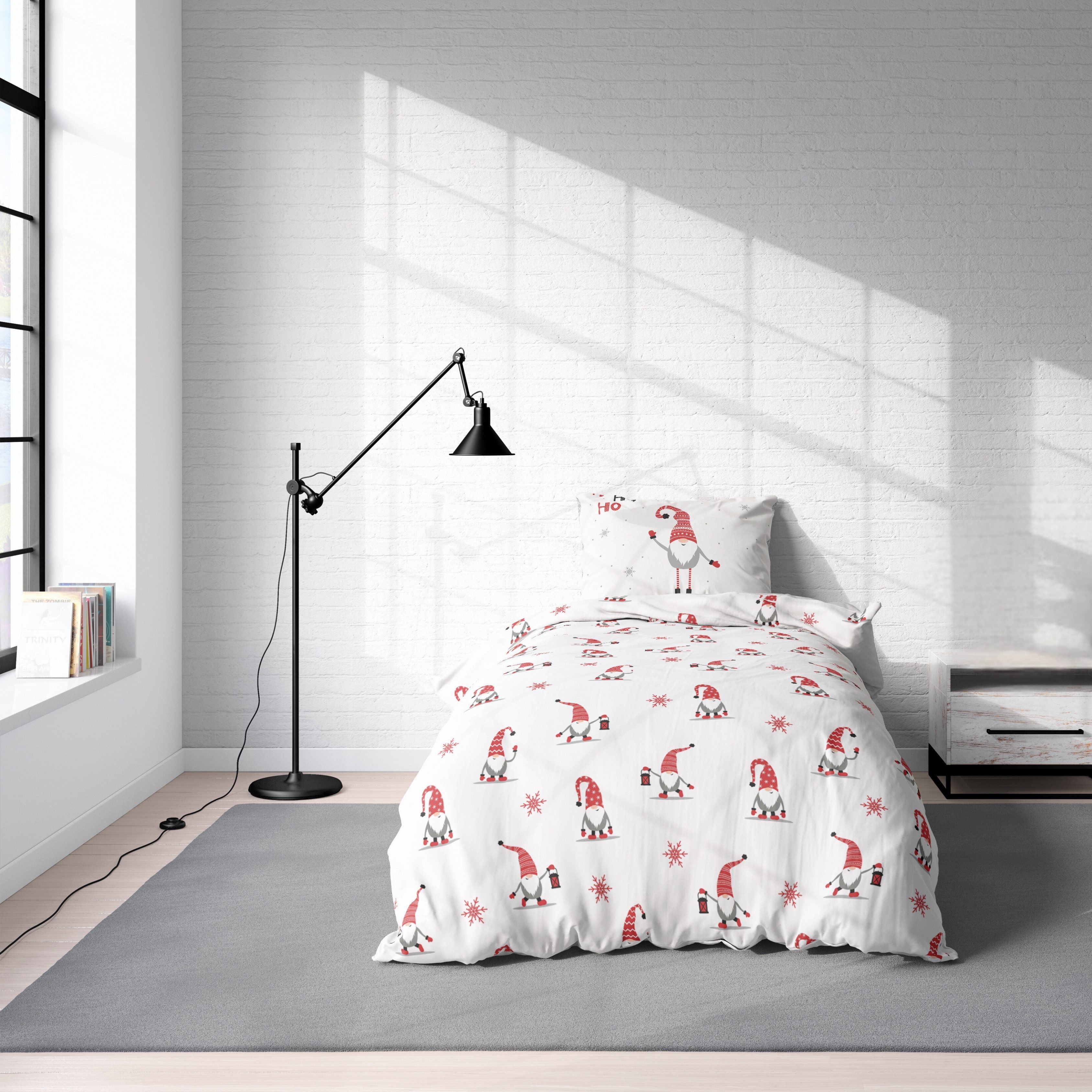 MTOnlinehandel Bettwäsche Wichtelzauber Biber/ Flanell in günstig online kaufen