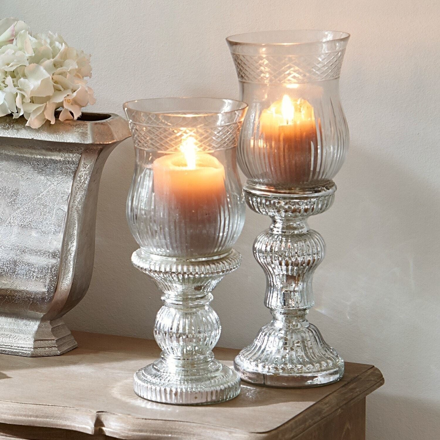 Mirabeau Windlicht Kerzenständer 2er Set Luisant günstig online kaufen