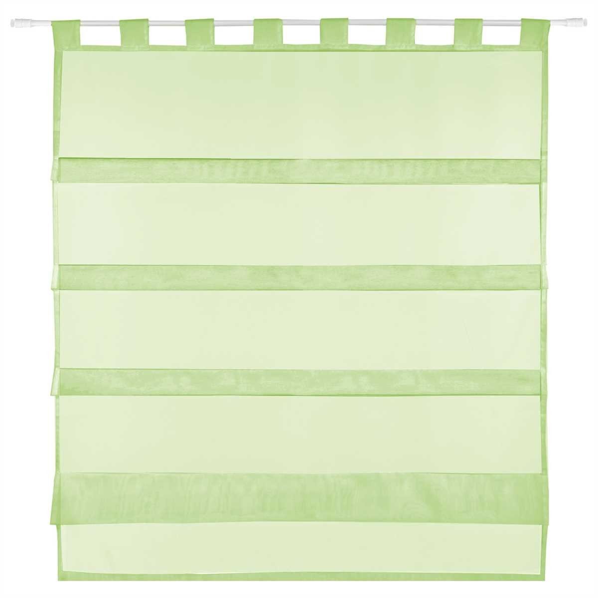 Bestlivings Vorhang (1 St), Schlaufen, transparent, Microfaser, Küchengardi günstig online kaufen