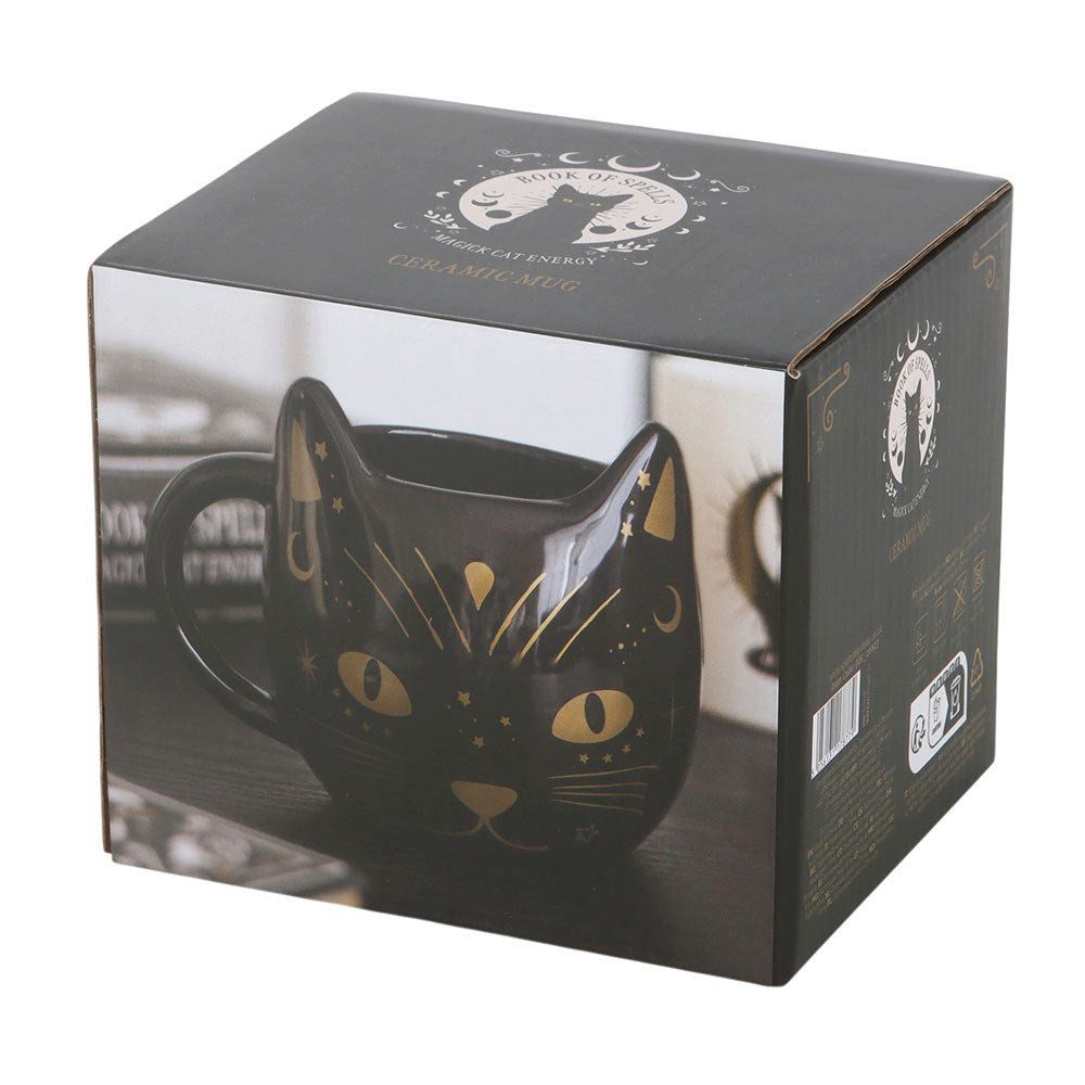Something Different Tasse Schwarze Gothic Katzen 3D Tasse