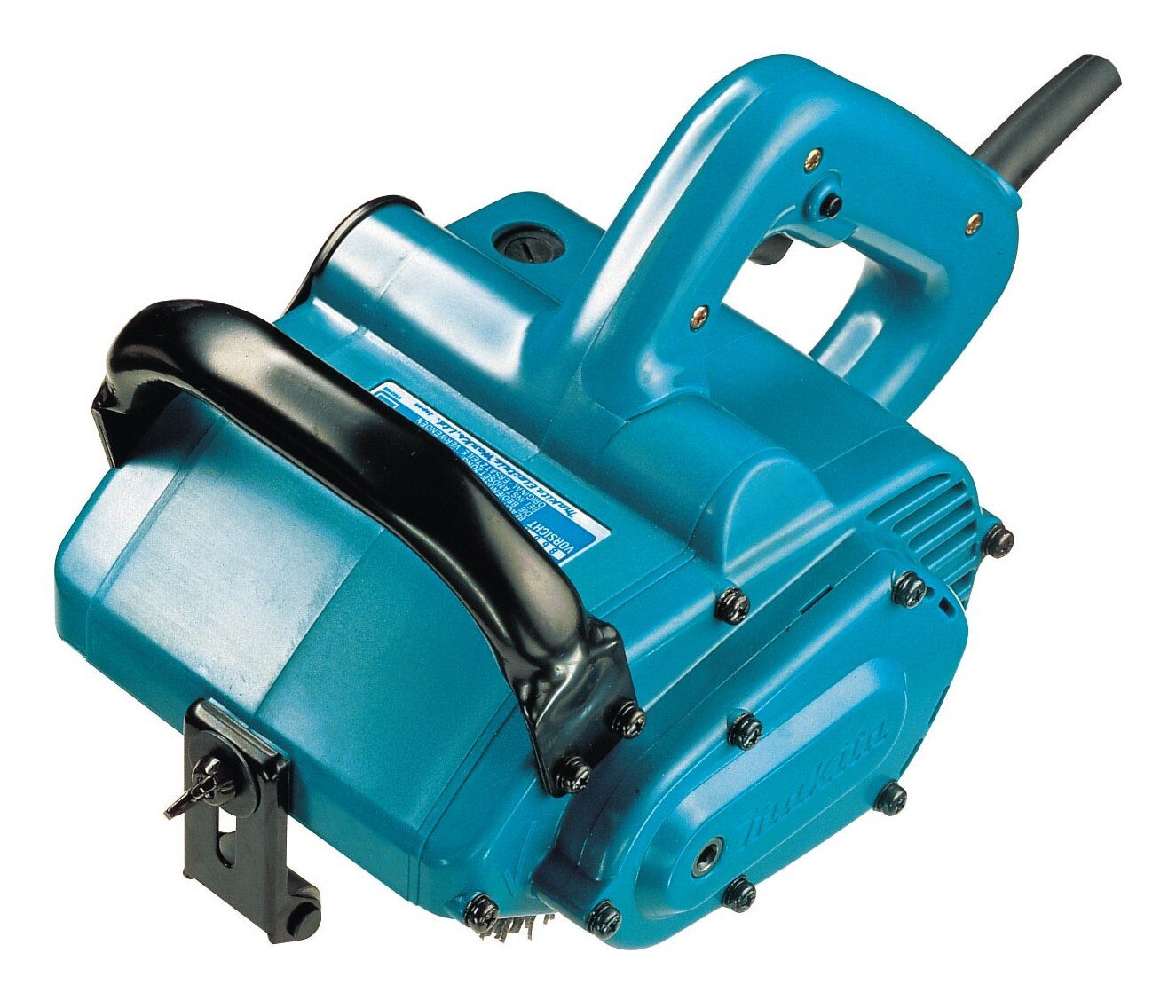 Makita Bandschleifer, max. 3500 U/min, Bürstenschleifer 860 W, 9741J, in MAKPAC 3