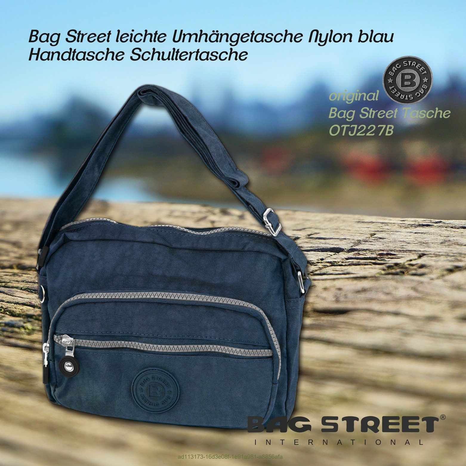 BAG STREET Umhängetasche OTJ227X Bag Street leichte Umhängetasche Nylon (Um günstig online kaufen