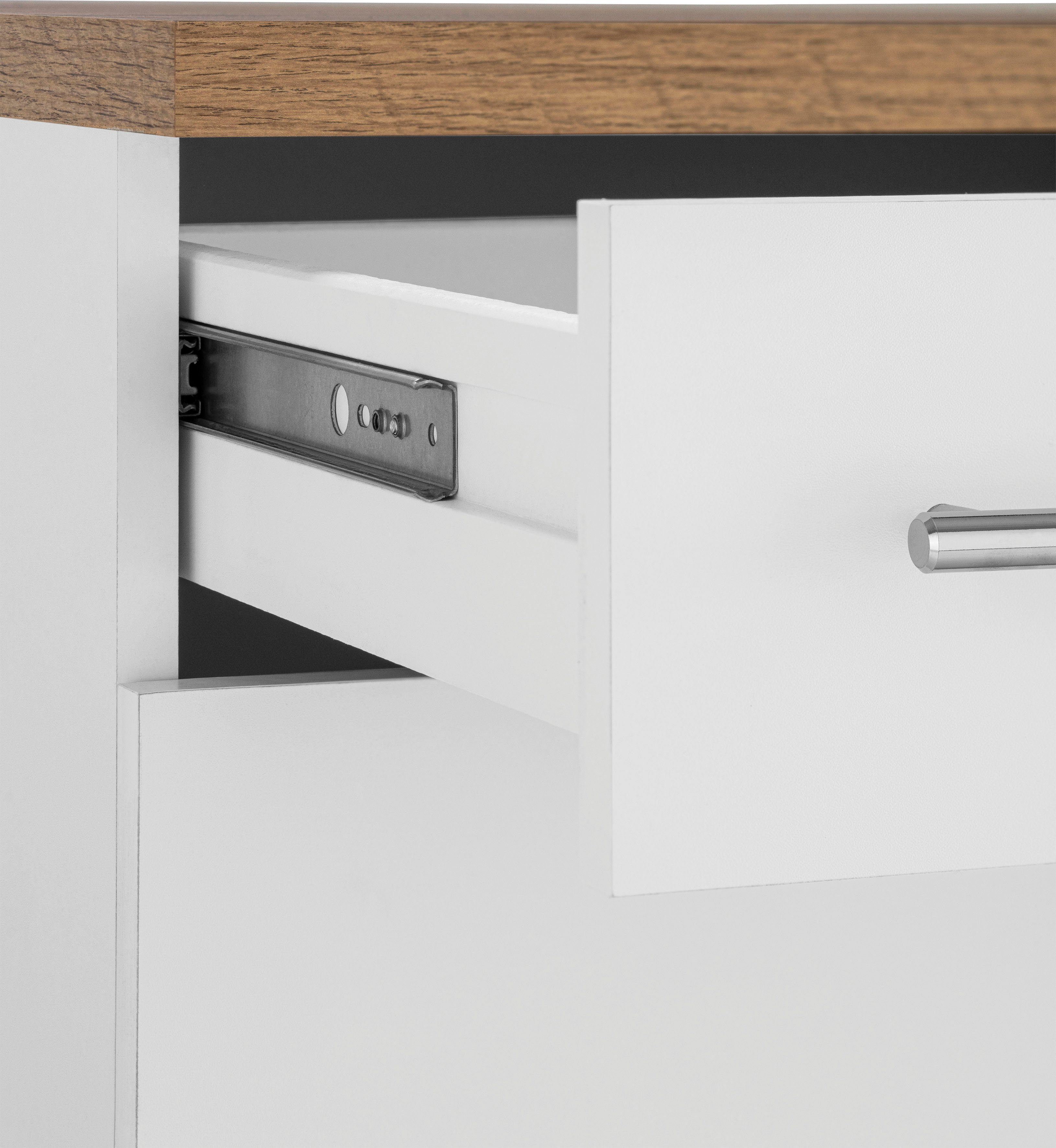 KOCHSTATION Unterschrank KS-Samos Breite 150 cm – Bild 4 von 5