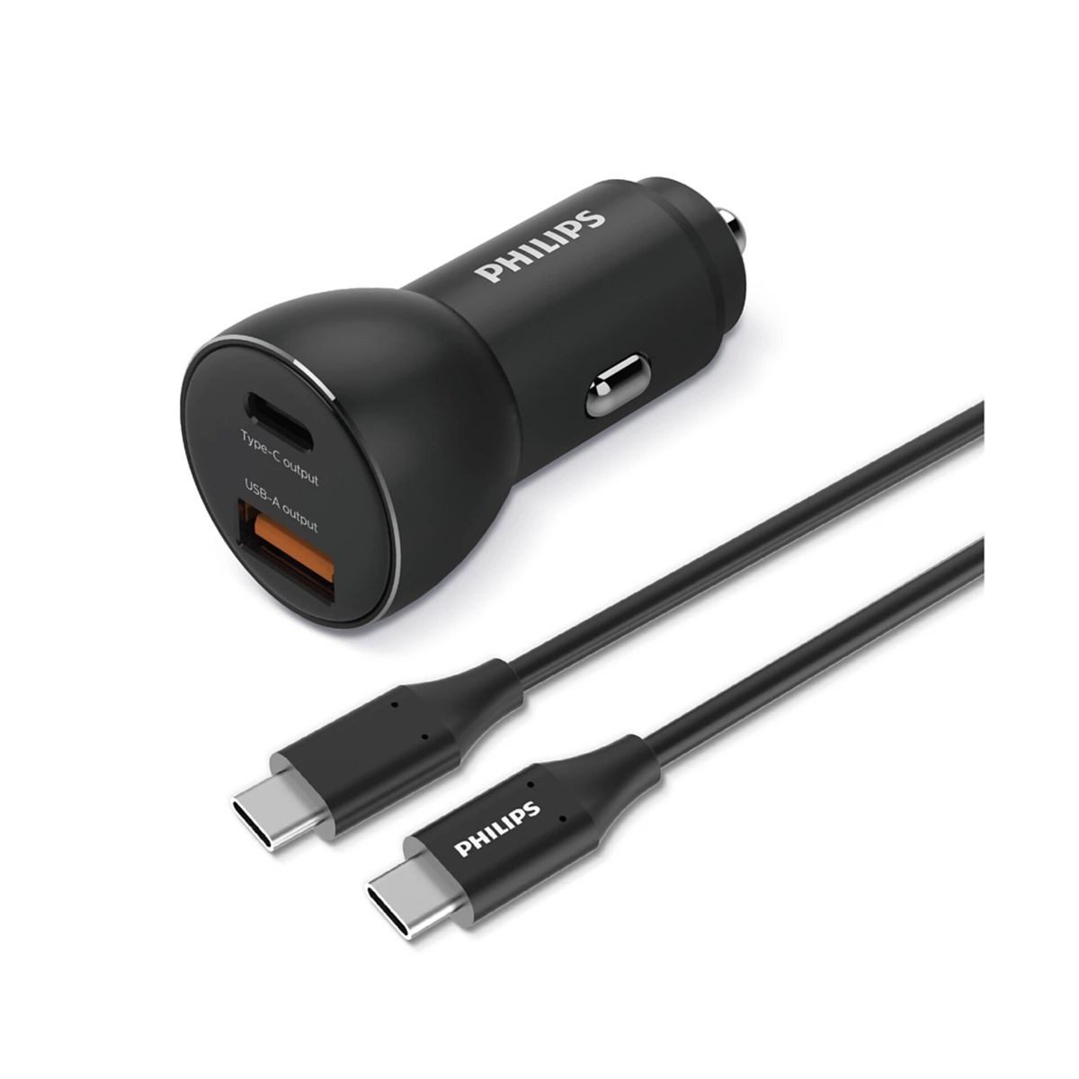 Car Charger 36W with 1 USB-A + USB C Universal-Ladegerät