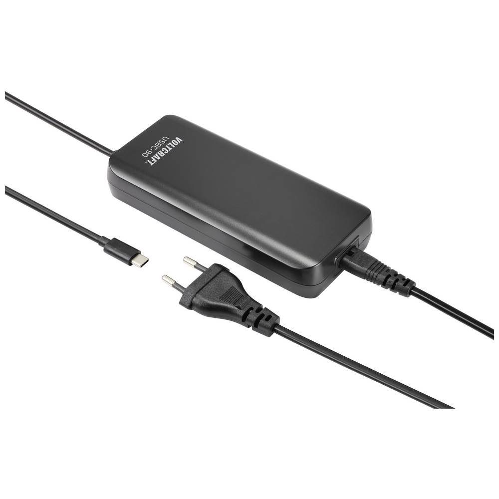 VOLTCRAFT Dual USB-Ladegerät mit USB-C™ Power Delivery und USB VC-12422625 Notebook-Netzteil (USB Power Delivery (USB-PD)
