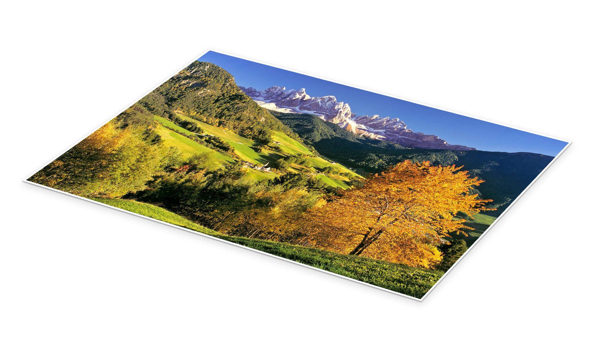 Posterlounge Wandbild Das Dorf von Santa Magdalena, Ric Ergenbright, erhältlich als Poster, Leinwandbild, Wandsticker oder Acrylglasbild