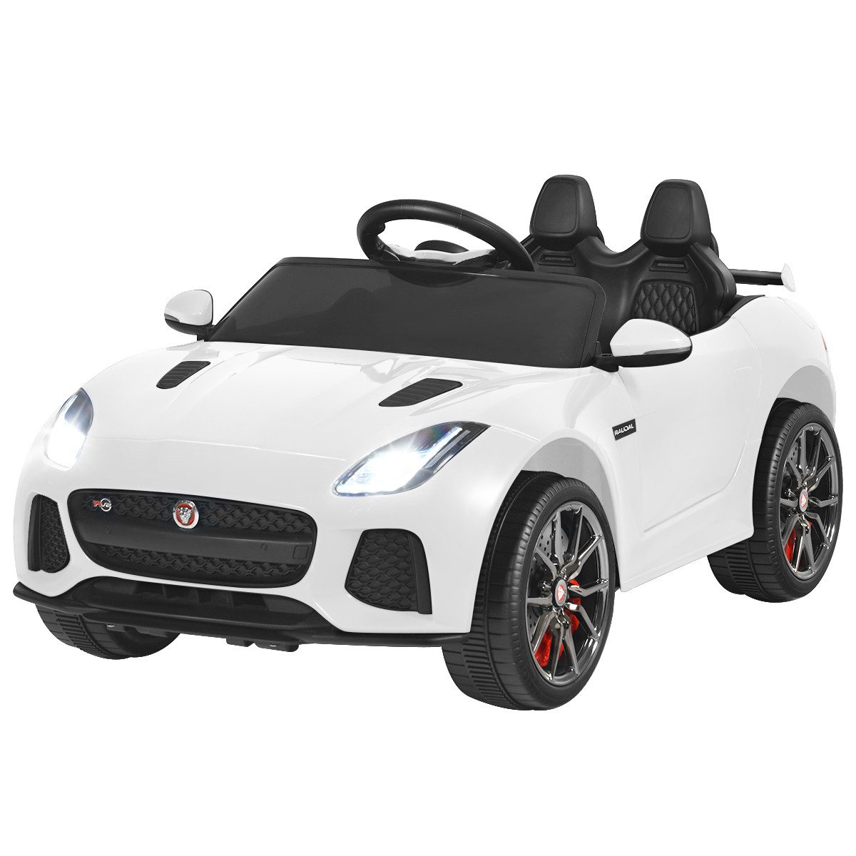 KOMFOTTEU Elektro-Kinderauto Jaguar, für Kinder ab 3 Jahren bis zu 25 kg