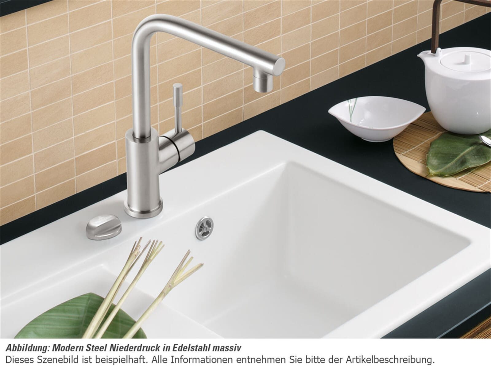 Thumbnail - Villeroy & Boch Küchenarmatur (1-St) 9668 11 LC, keramische Dichtungen