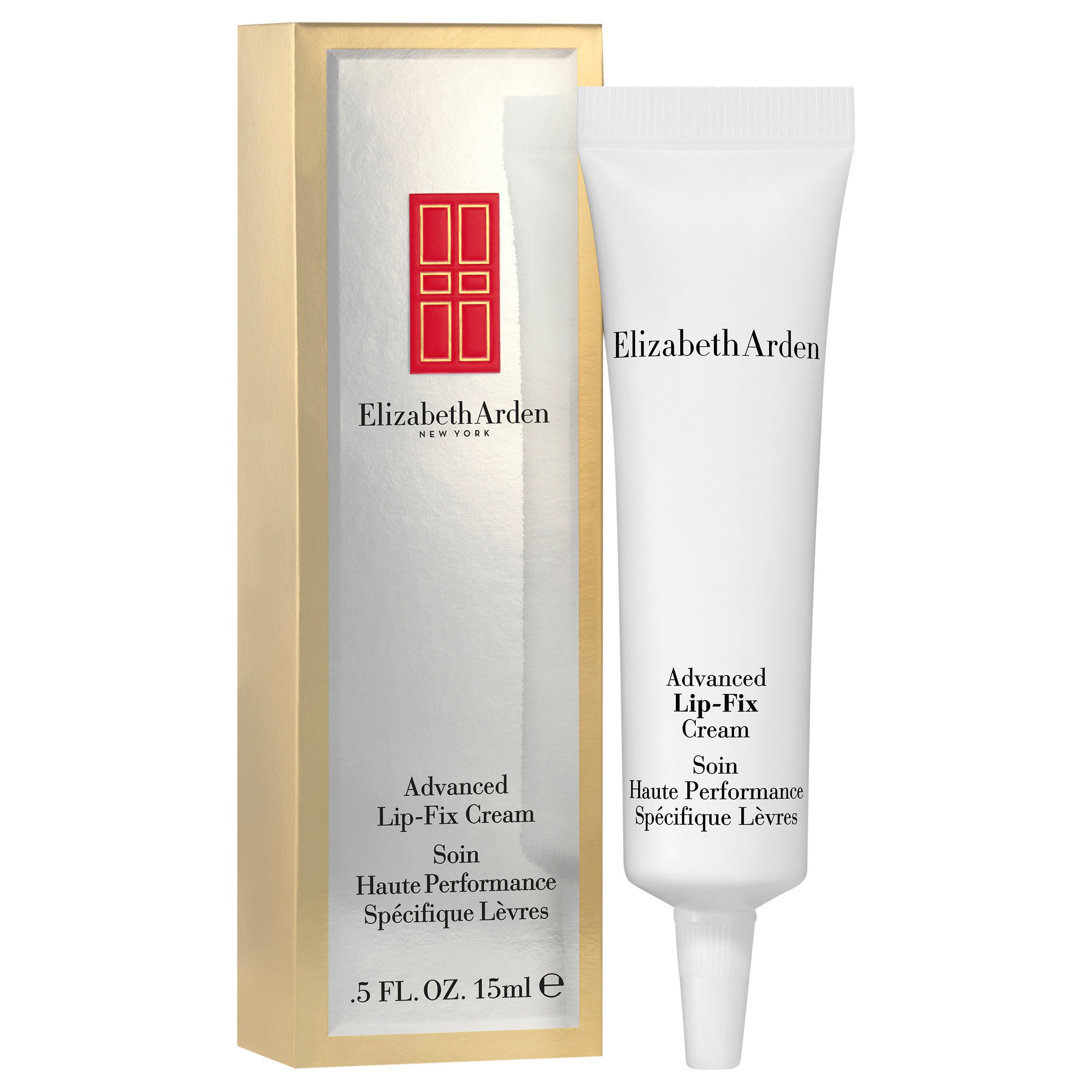 Elizabeth Arden Lippencreme ADVANCED LIP-FIX CREAM, mit glänzendem Finish, parfumfrei, feuchtigkeitsspendend