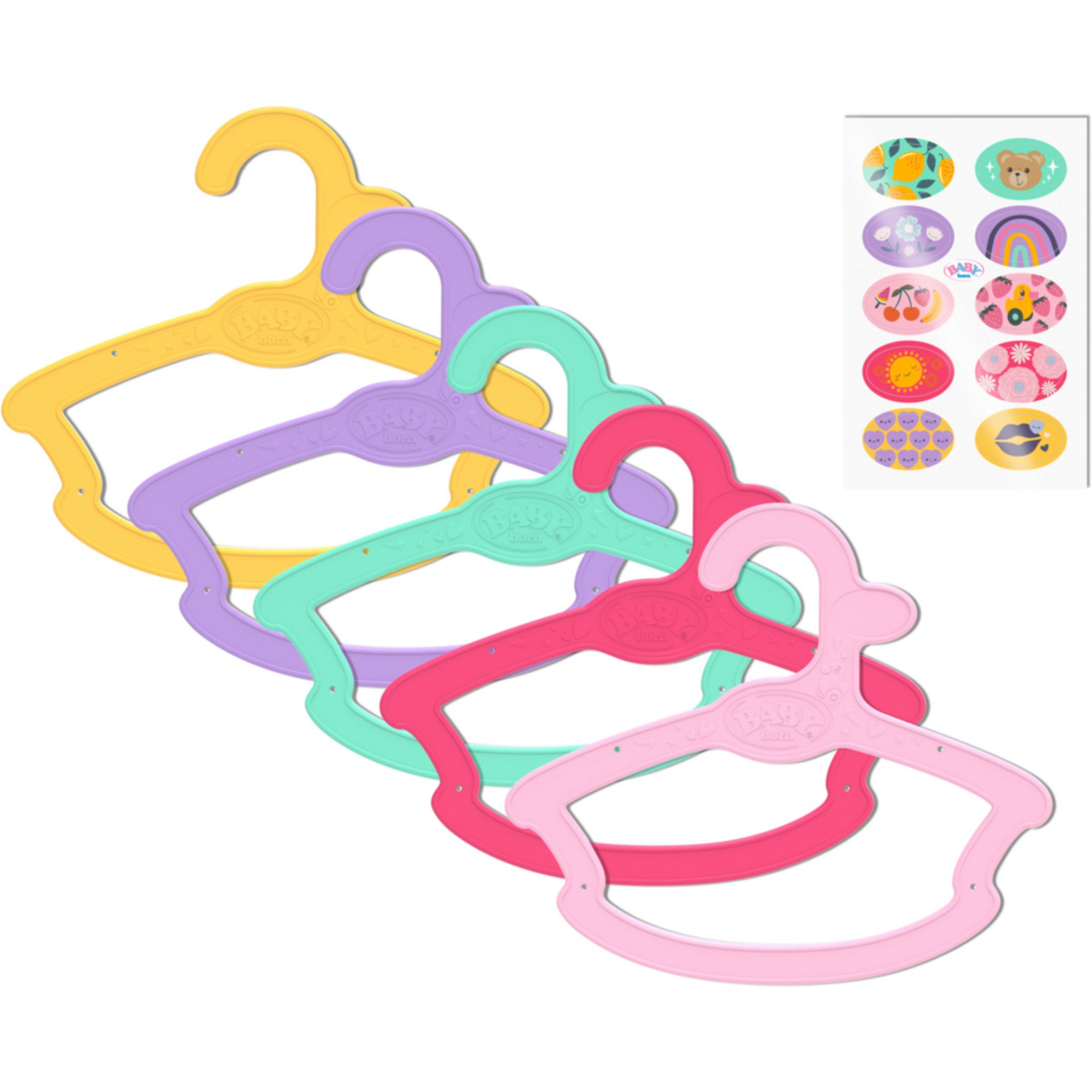 Babypuppe ZAPF Creation BABY born® Kleiderbügel 5er-Pack
