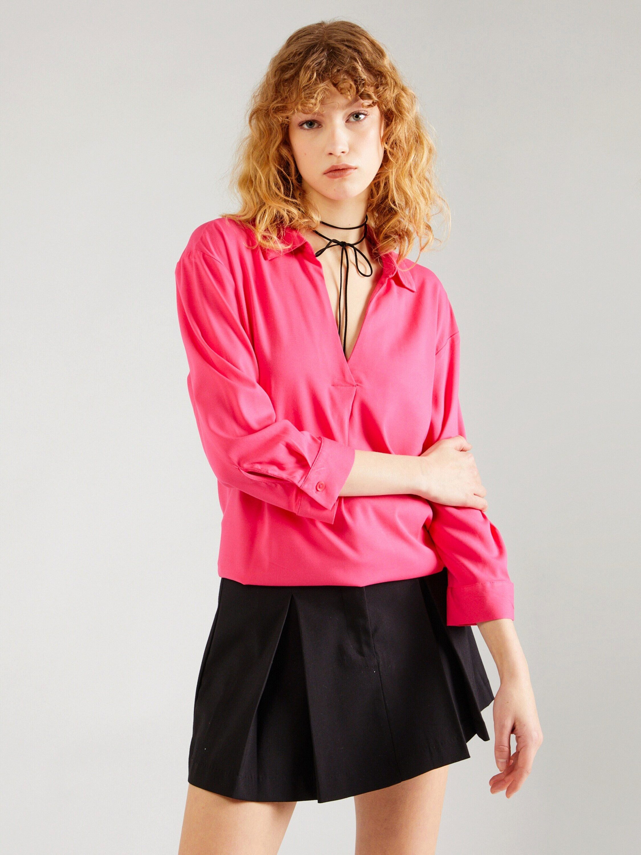 Vero Moda Langarmbluse BELLA (1-tlg) Falten