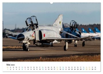 CALVENDO Wandkalender Die letzten McDonnell Douglas F-4 Phantom II (Premium, hochwertiger DIN A2 Wandkalender 2023, Kunstdruck in Hochglanz)