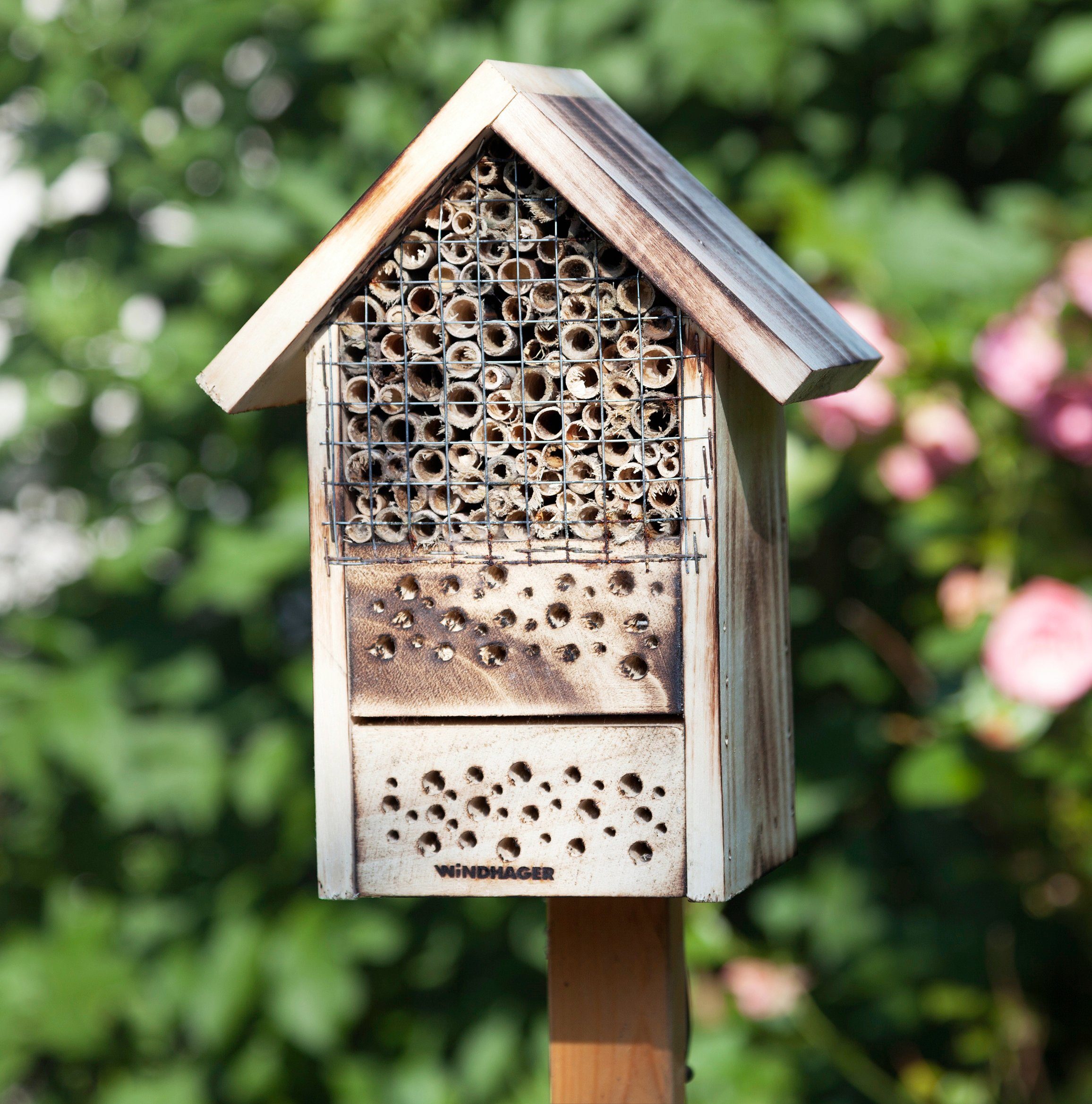 Windhager Insektenhotel Zur Post, BxTxH: 20,5x12,5x27 cm