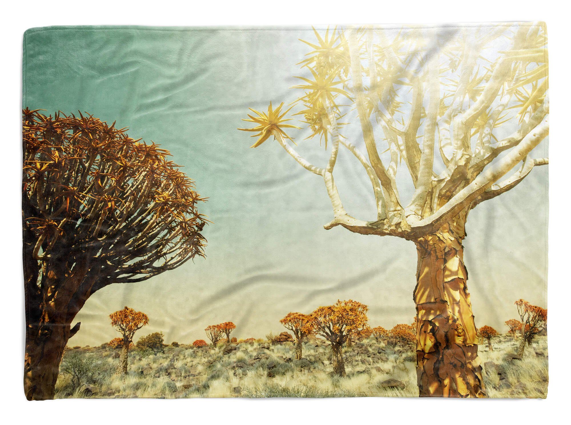 (1-St), Strandhandtuch Heiß, Art Handtuch Handtuch Fotomotiv Saunatuch Baumwolle-Polyester-Mix Sonne Mexiko Handtücher mit Sinus Kuscheldecke