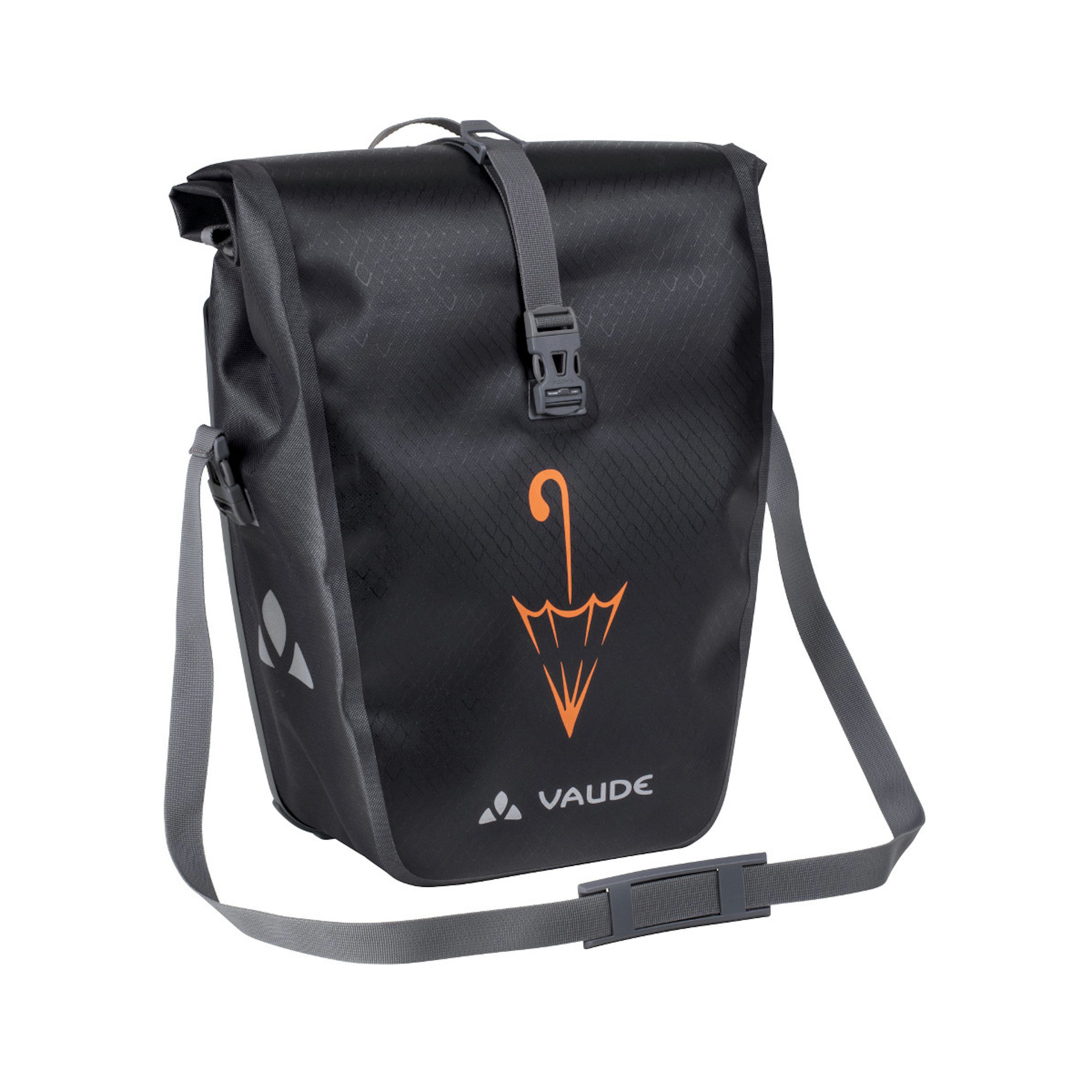 Fahrradtasche Aqua Back Single Sondermodell mit Schirmlogo Gepäckträgertasche