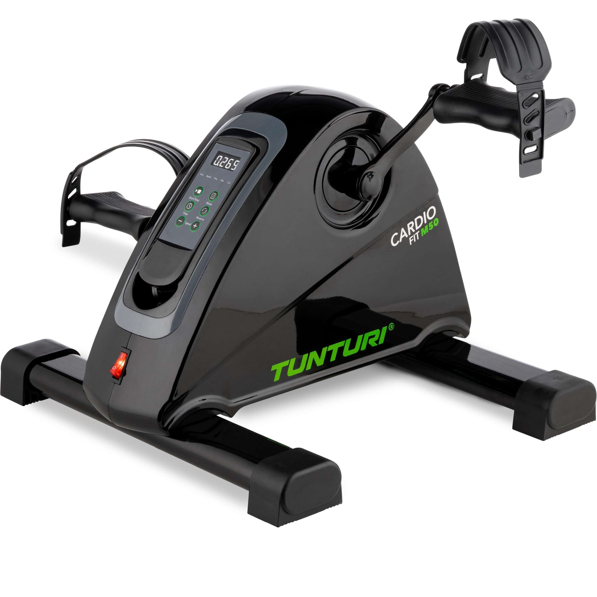 Tunturi Pedaltrainer Mini Bike - Cardio Fit M50 - Heimtrainer - Mit Elektromotor - Pedaltra