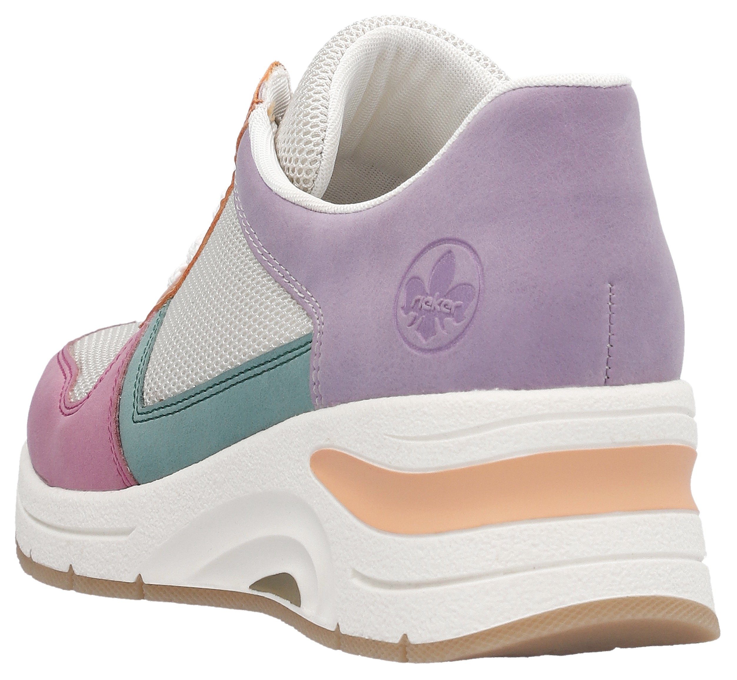 Rieker vegan Wedgesneaker herausnehmbarer Soft-Einlage, Freizeitschuh, günstig online kaufen