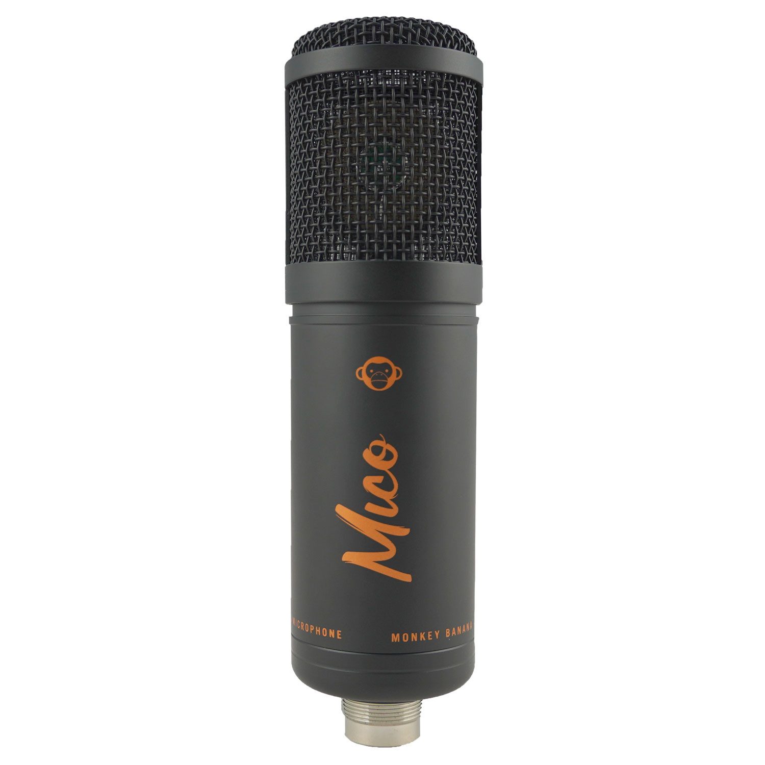 Monkey Banana Mikrofon Monkey Banana Mico USB Mikrofon mit Mikrofonständer, USB-Elektret-Kondensatormikrofon