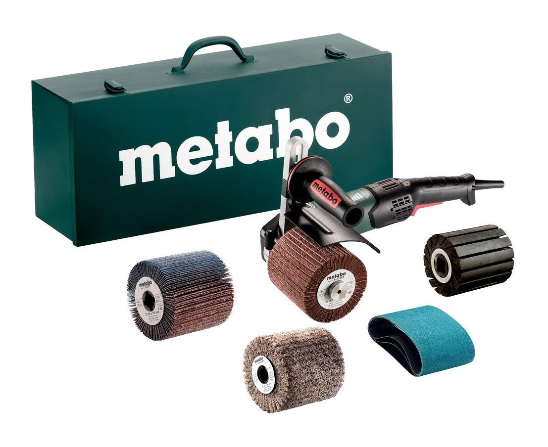 metabo Schleifroller SE 17-200 RT Set, max. 3000 U/min, Satiniermaschine