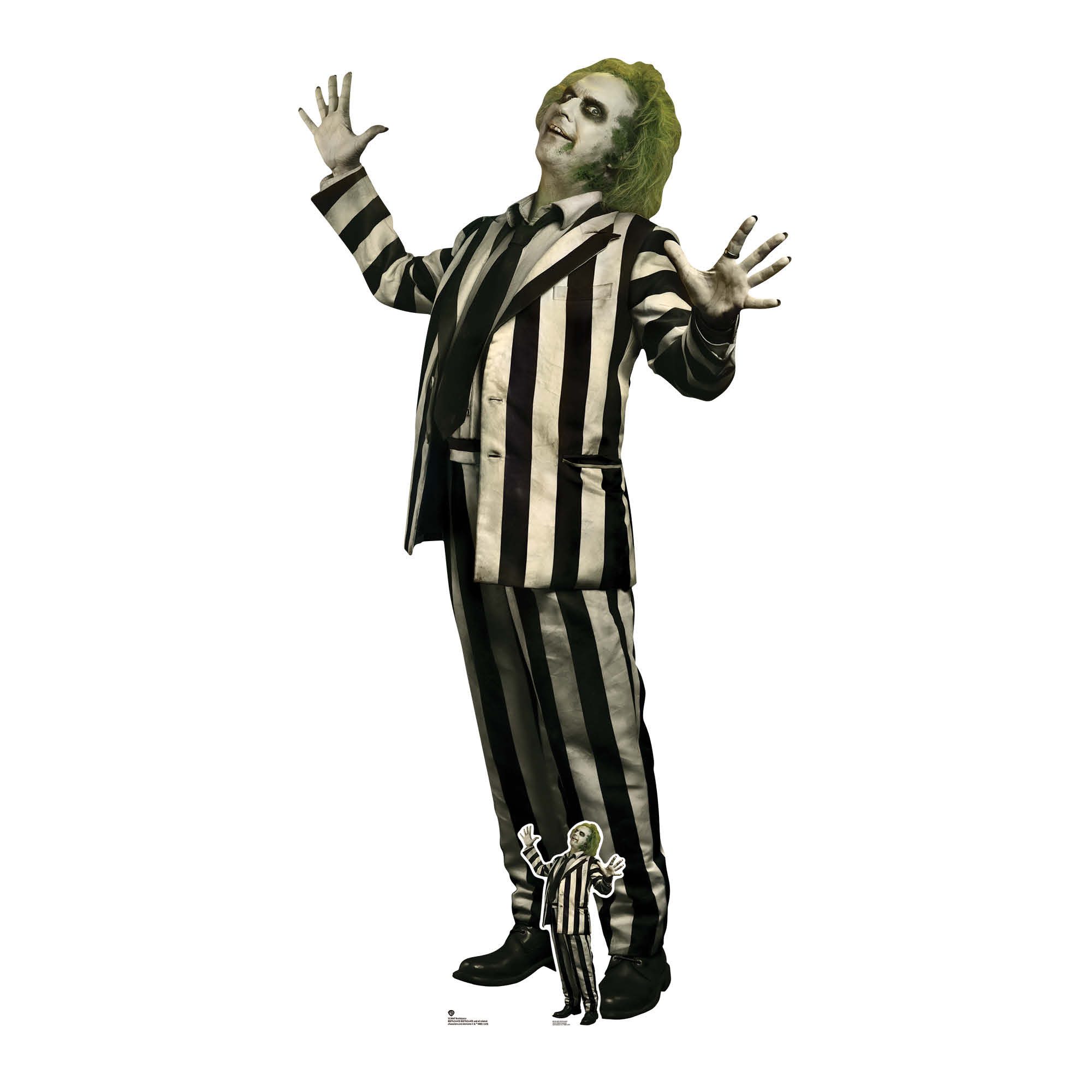 Dekofigur Beetlejuice Michael Keaton Pappaufsteller 91x178 cm