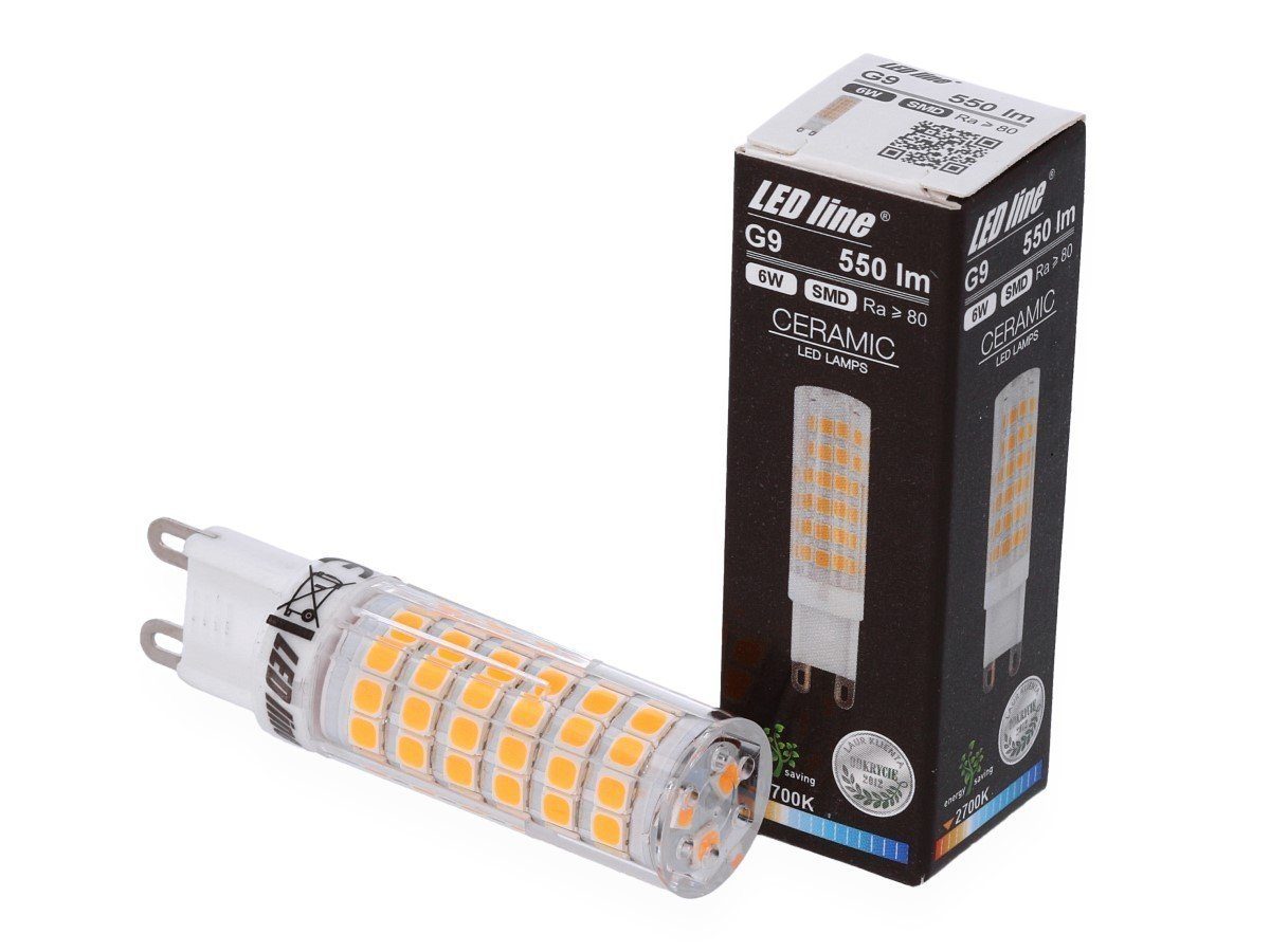 LED-Line LED-Leuchtmittel G9 LED Leuchtmittel 6W günstig online kaufen