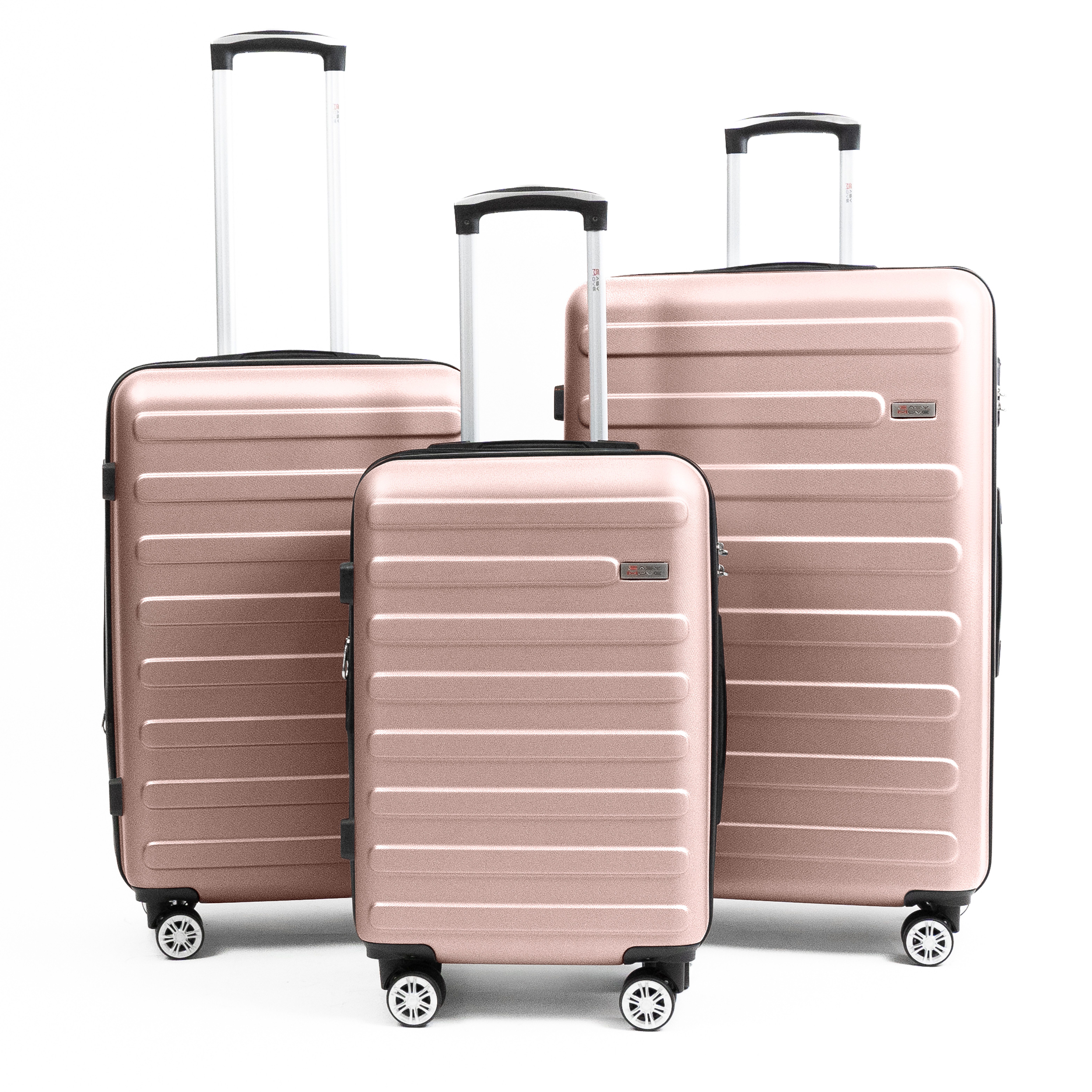 Easy Move Hartschalen-Trolley Leichter Rollkoffer Flair 088, 4 Rollen, Robu günstig online kaufen