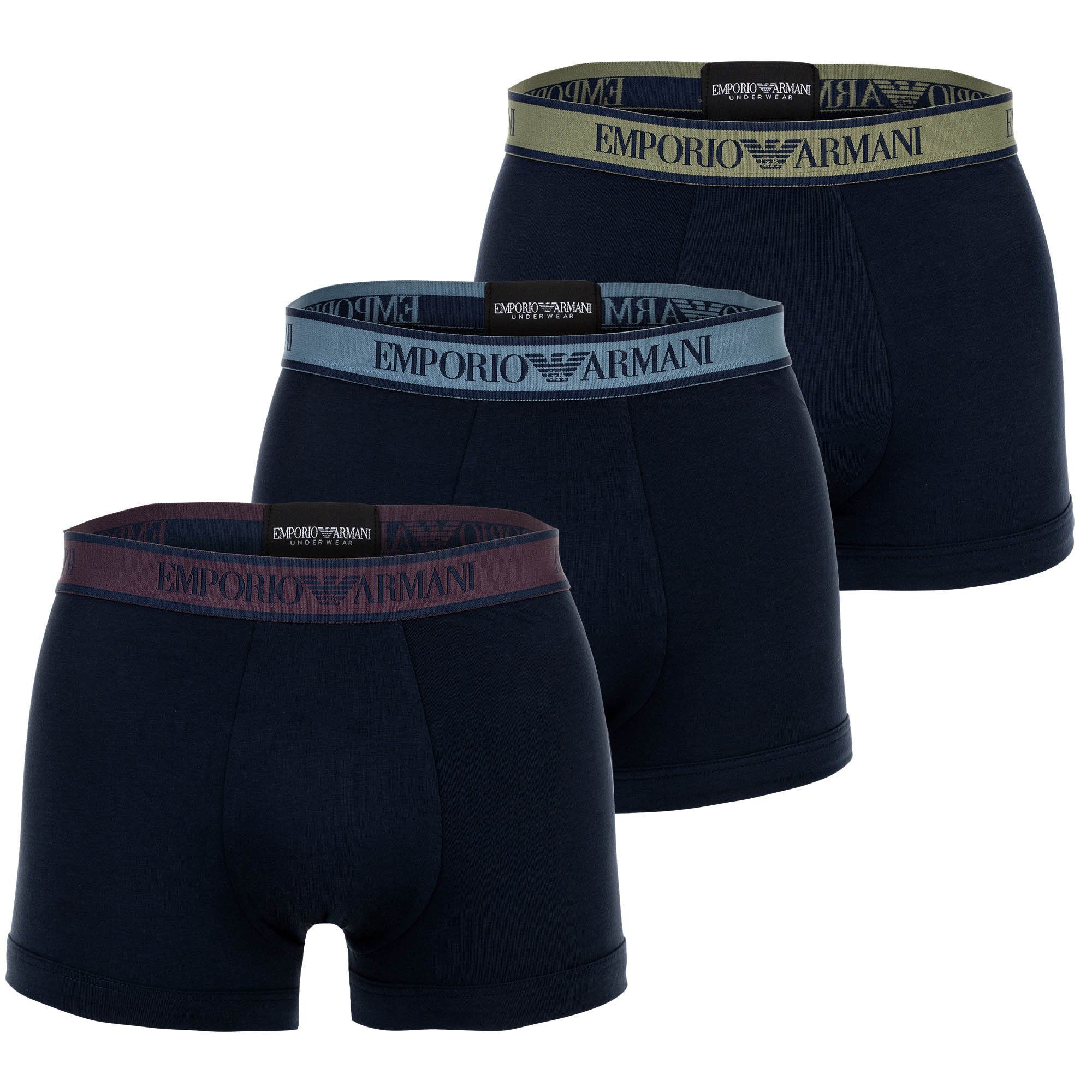 Boxer Herren Boxershort 3er Pack Baumwolle CORE LOGOBAND