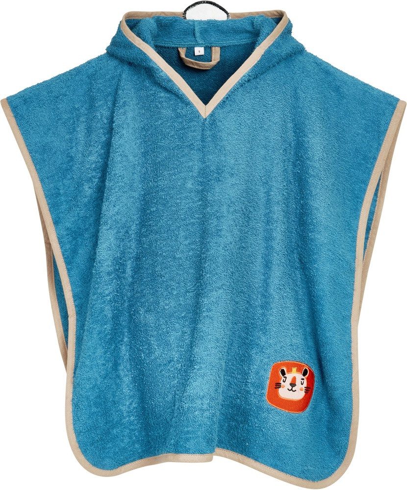 Playshoes Bademantel Frottee-Poncho Dschungel
