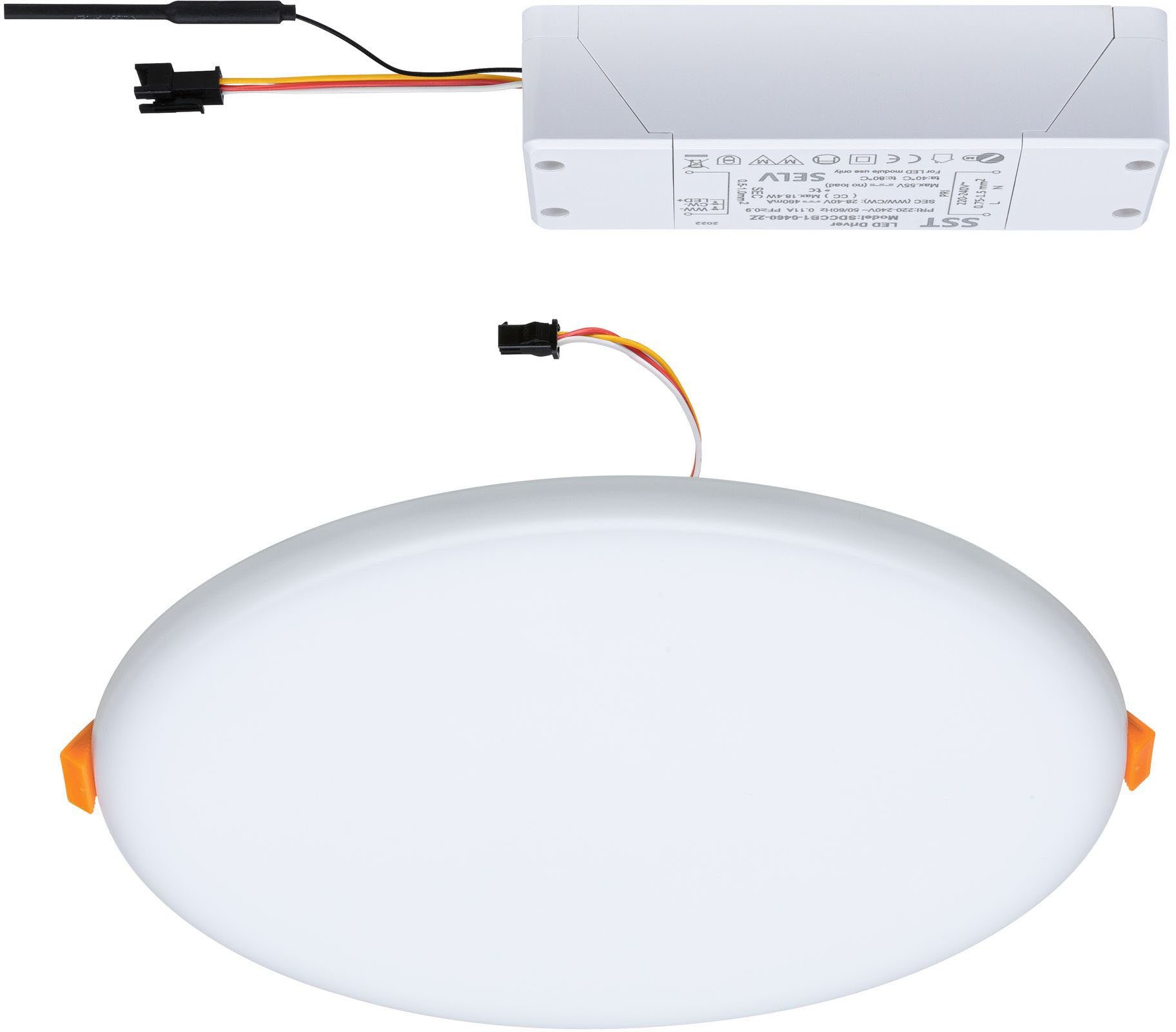 warmweiß Einbauleuchte Veluna, LED integriert, fest Smart LED-Modul, Paulmann - LED kaltweiß, Home, Tunable White