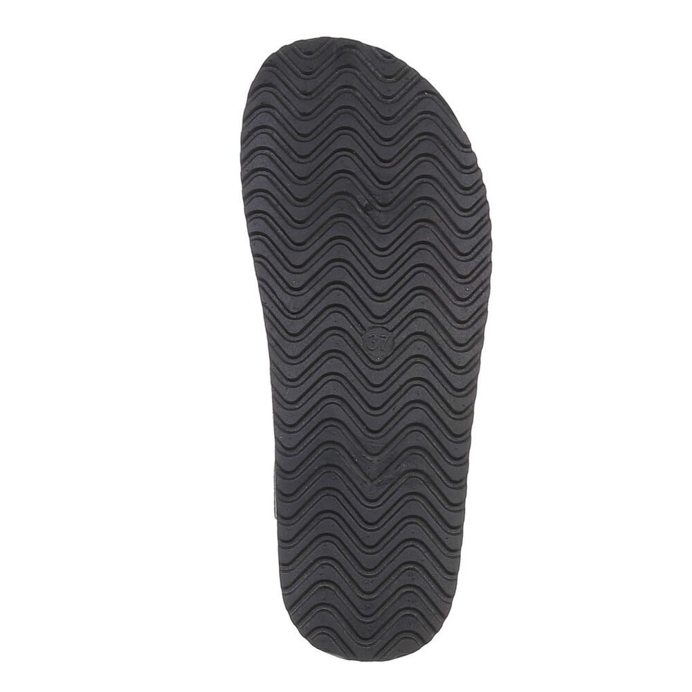 Ital-Design Damen Mules Freizeit Pantolette (86526938) Flach Pantoletten in Camel