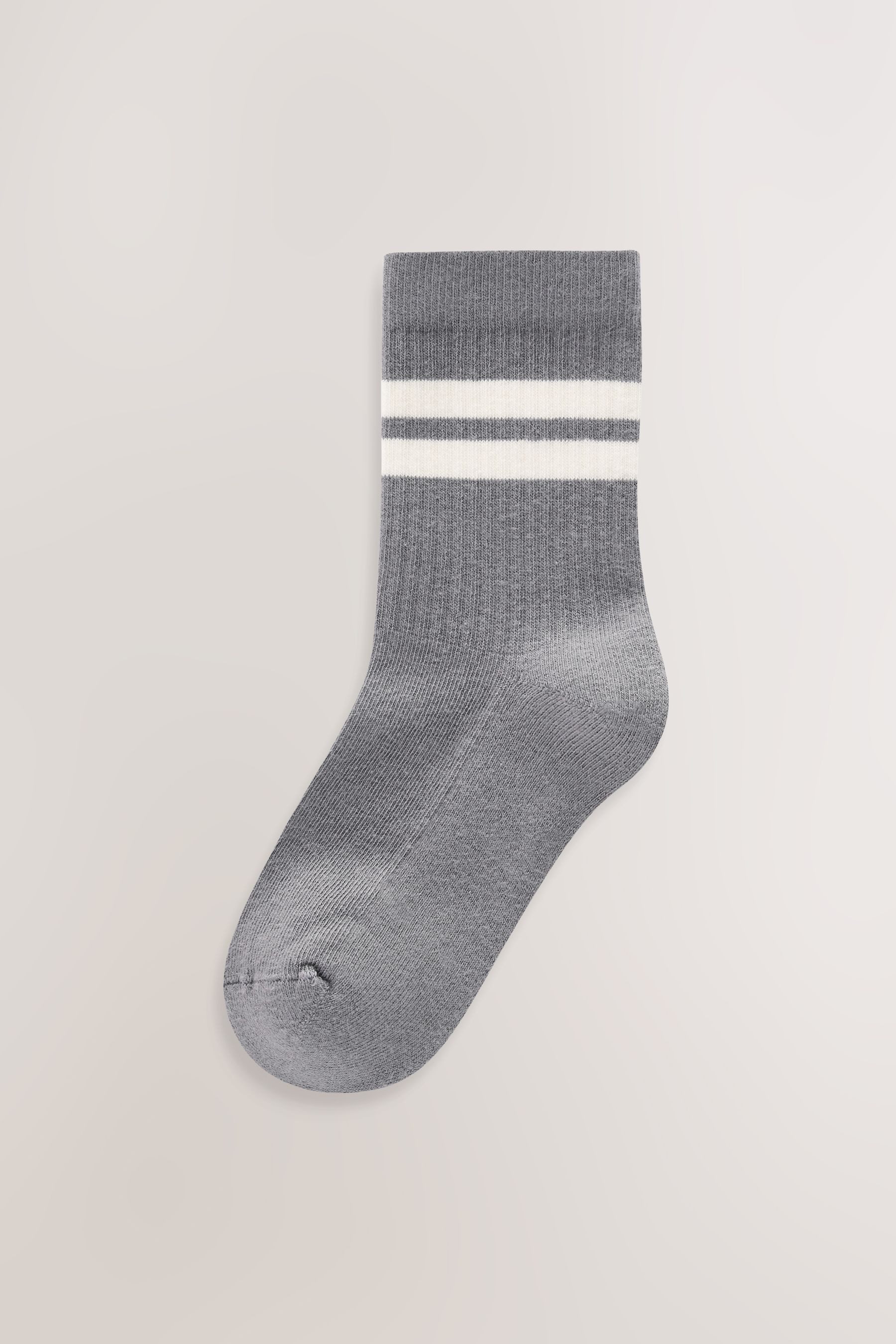 Next Kurzsocken Gerippte Socken mit hohem Baumwollanteil, 5er-Pack (5-Paar)