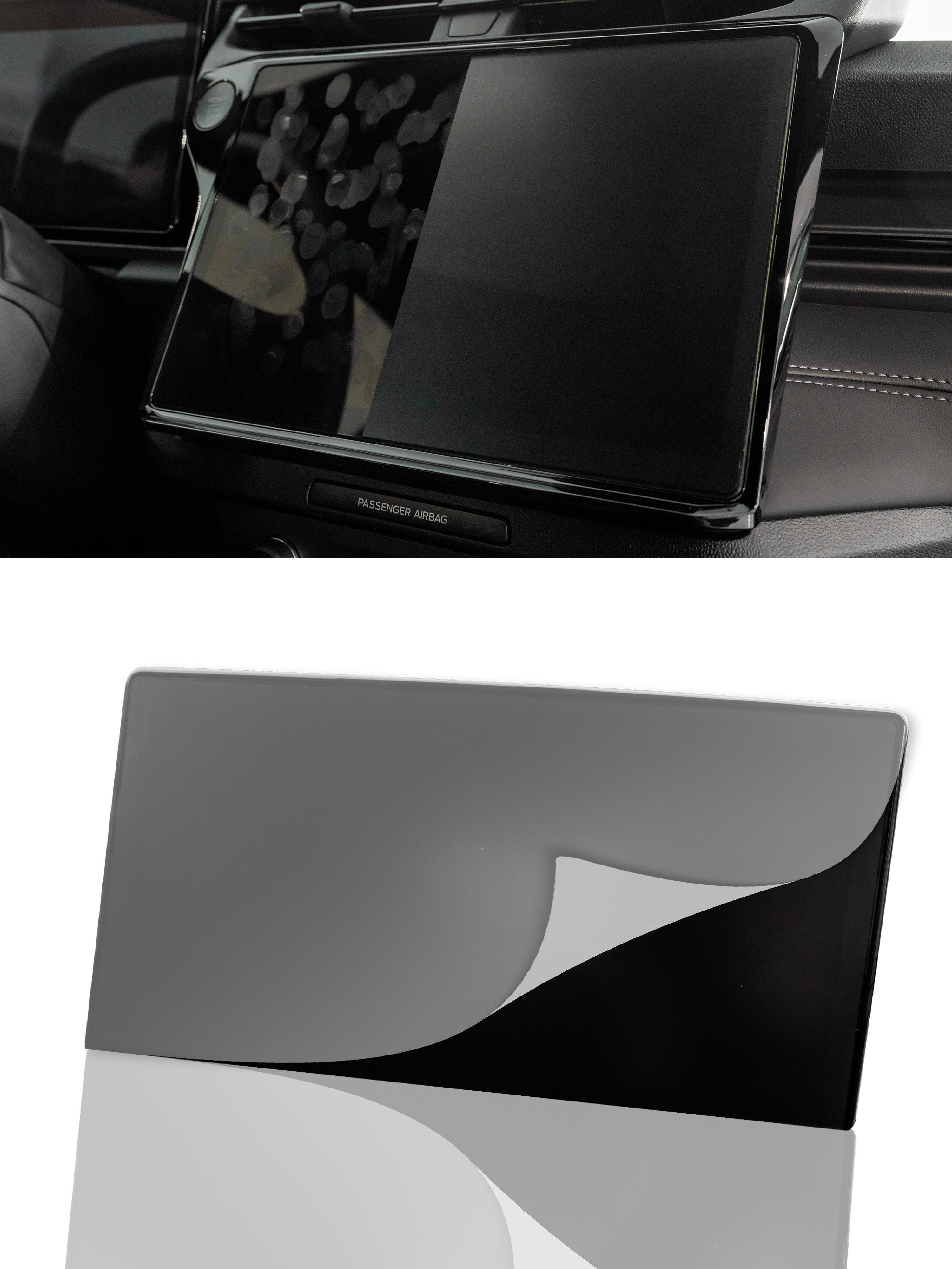 DISSKIN Displayschutzfolie DISSKIN Displayschutzfolie für Ford Puma Facelift ab 2024 für Ford Puma Facelift ab 2024 Display, 1 Stück, Anti-Fingerabdruck