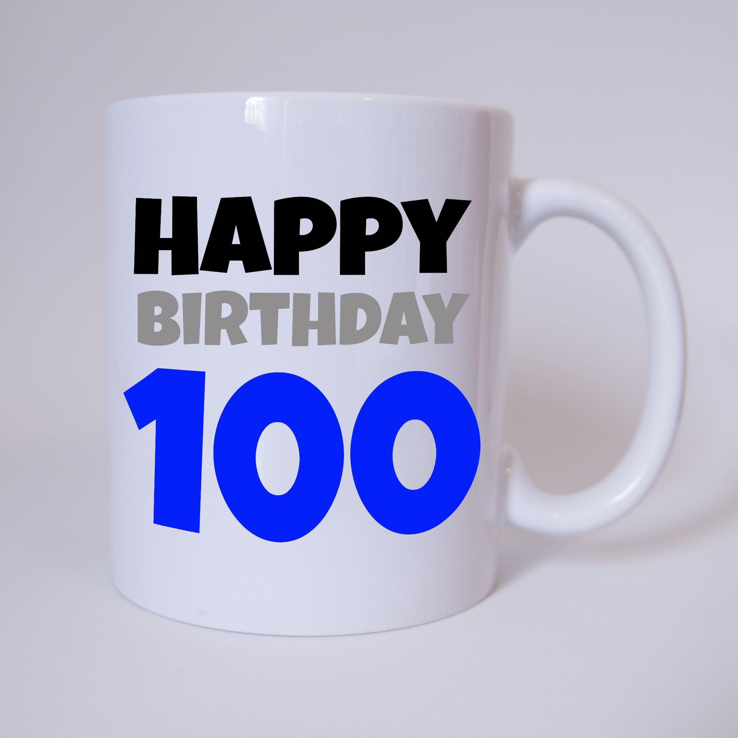 TASSENKING Tasse, Happy Birthday 100 - Tasse
