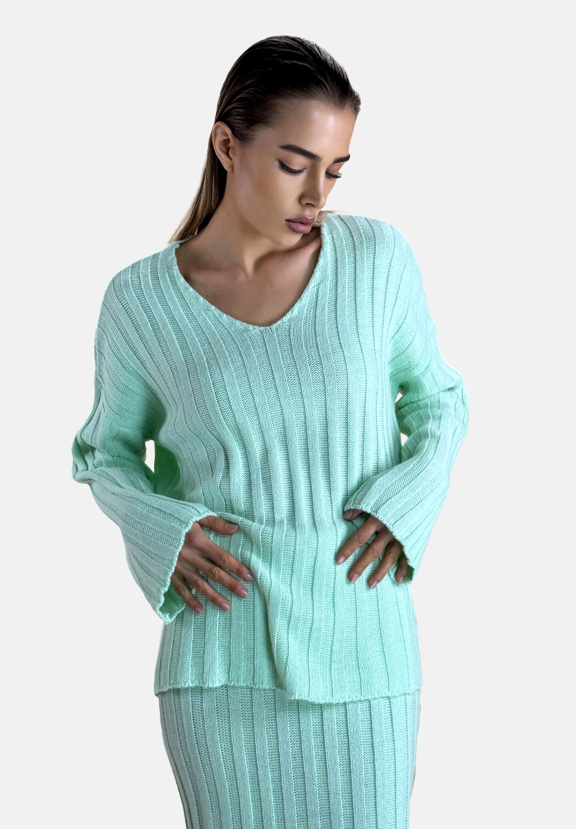 Strickkleid Langesset
