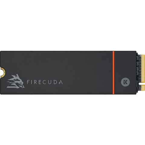 Seagate FireCuda 530 mit Kühlkörper Gaming-SSD (2 TB) 7.300 MB/S Lesegeschwindigkeit, 6.900 MB/S Schreibgeschwindigkeit, Playstation 5 kompatibel, inkl. 3 Jahre Rescue Data Recovery Services