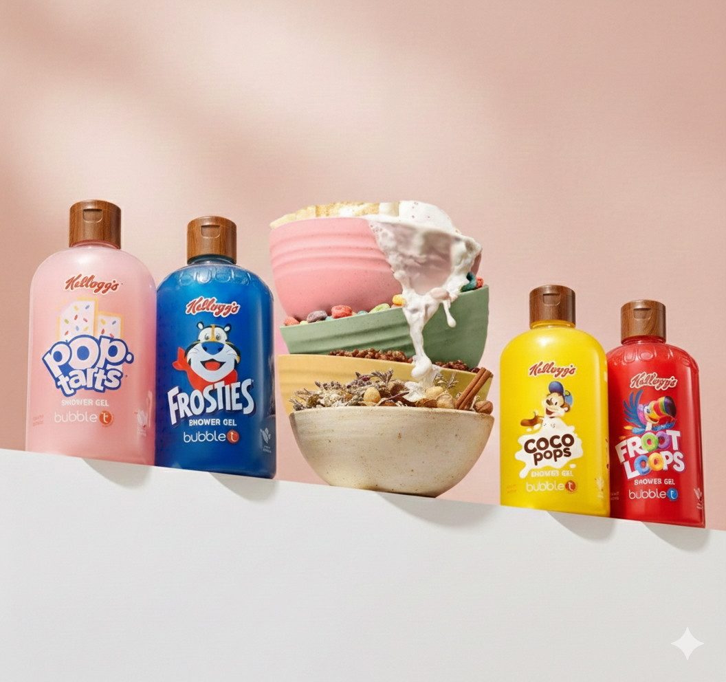 Rituals Duschgel Kellogg's Retro Duschgel Set 4 mal 500ml (2000ml), 4-tlg.