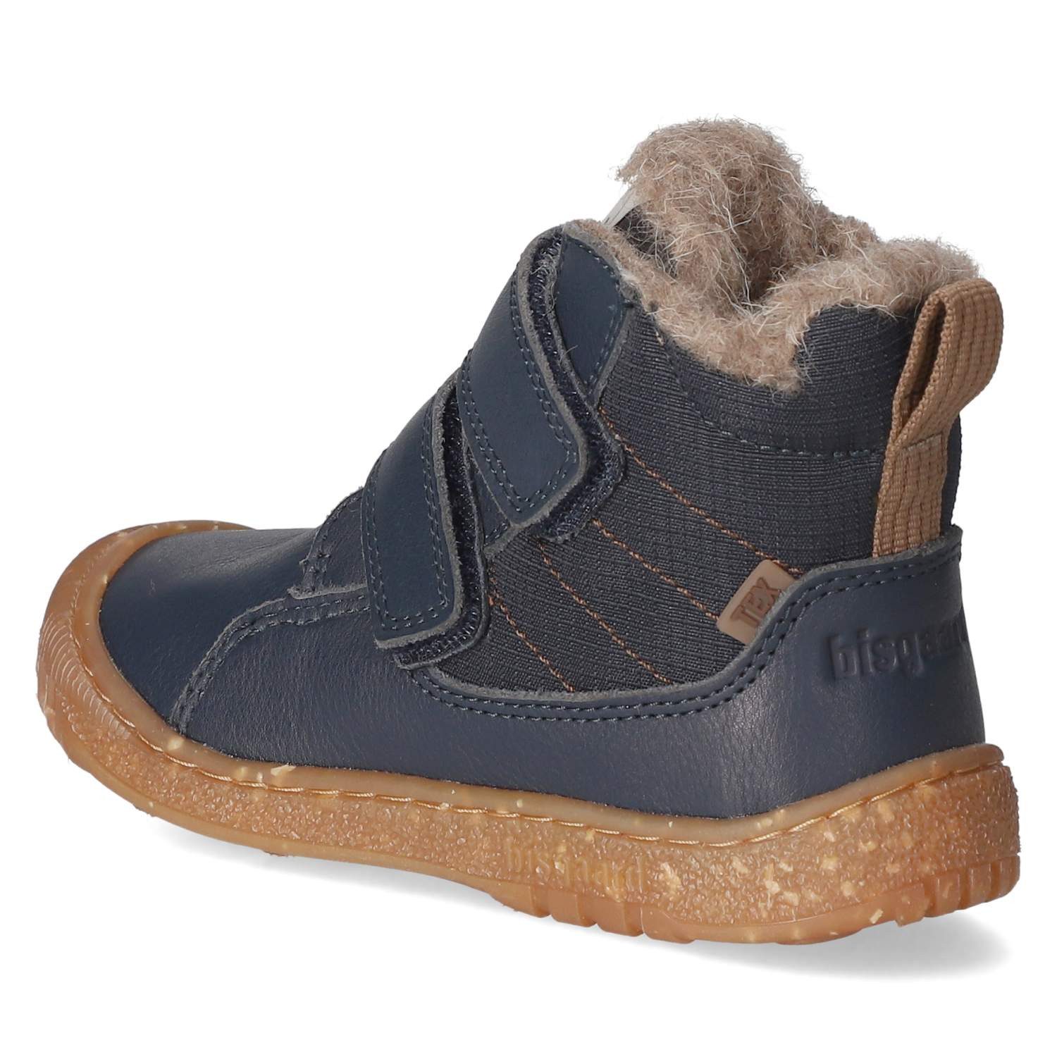 Bisgaard Bisgaard 64110.224 1708 Unisex Leder & Textil blue Winterstiefel