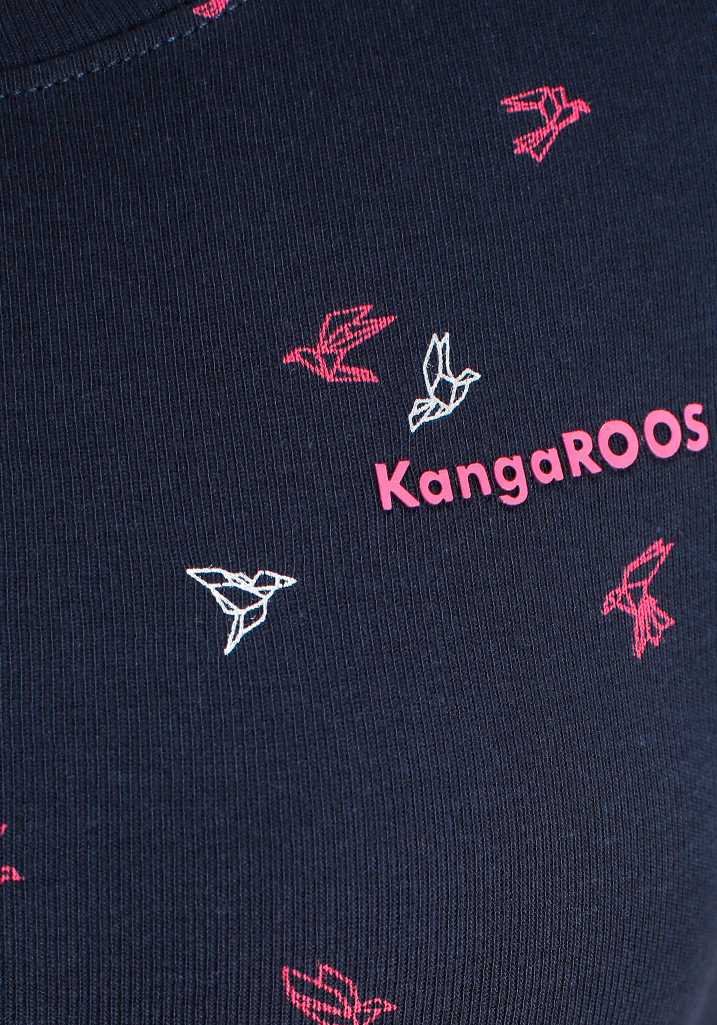 KangaROOS T-Shirt Kurzarm, sehr figurbetont, aus 100% Baumwolle