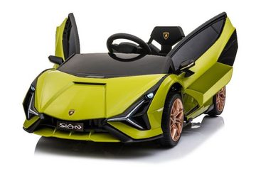 ES-Toys Elektro-Kinderauto Elektroauto Lamborghini Sian, Belastbarkeit 40 kg, EVA-Reifen Flügeltüren Scheinwerfer