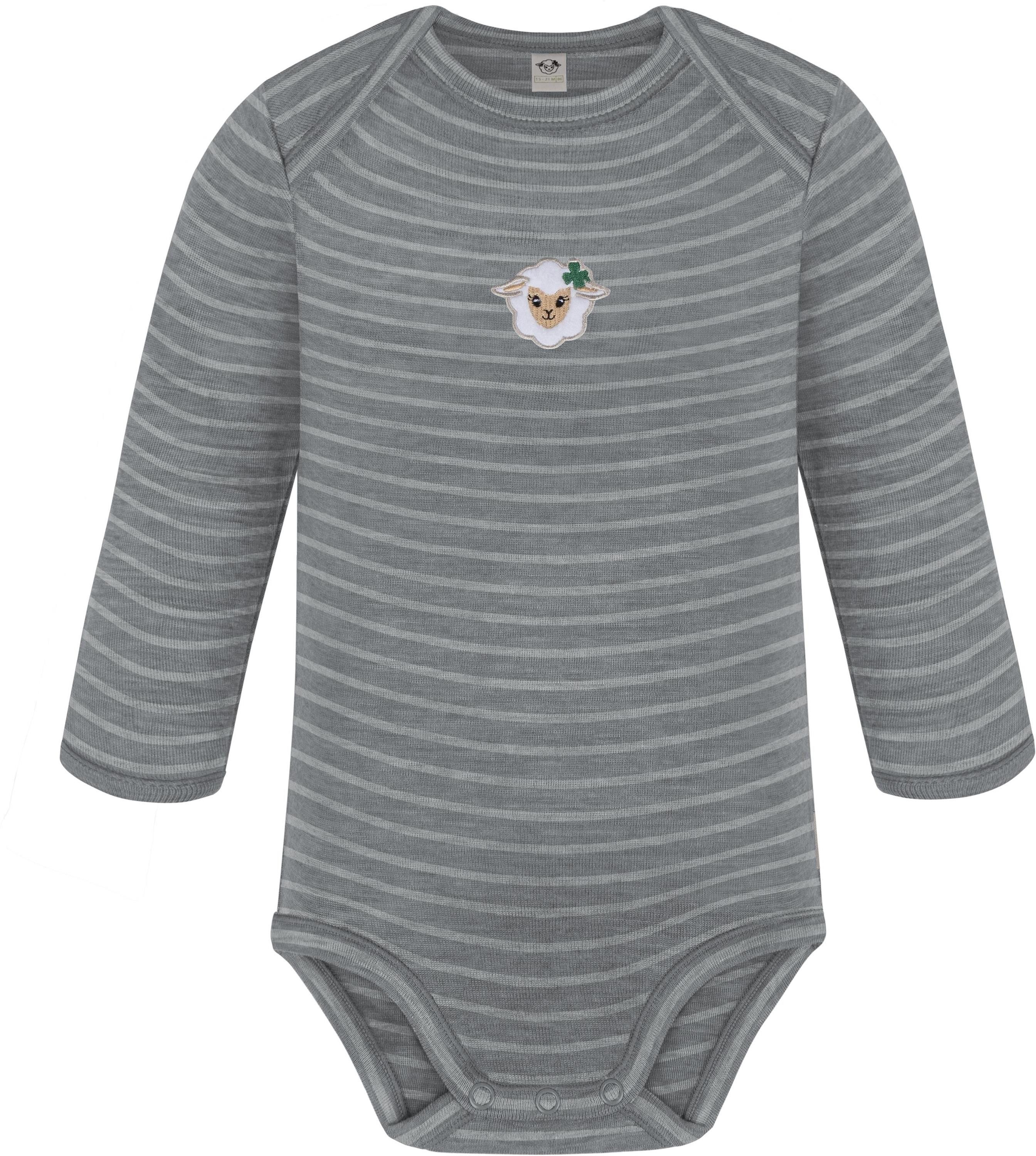 Langarmwickelbody Baby Merino Body Langarm Auckland