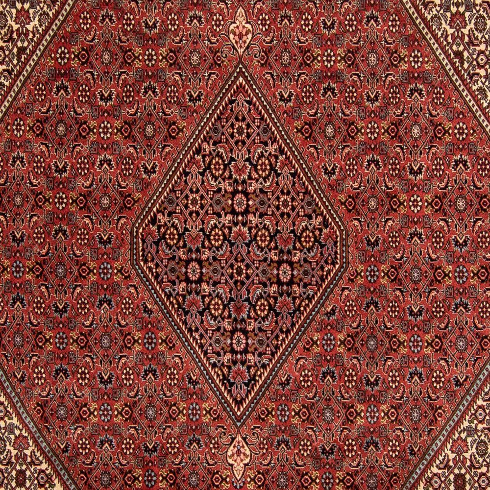Orientteppich Perser - Bidjar - mm, - rechteckig, cm 343 15 mit morgenland, Wohnzimmer, x Zertifikat Einzelstück dunkelrot, Höhe: 250 Handgeknüpft