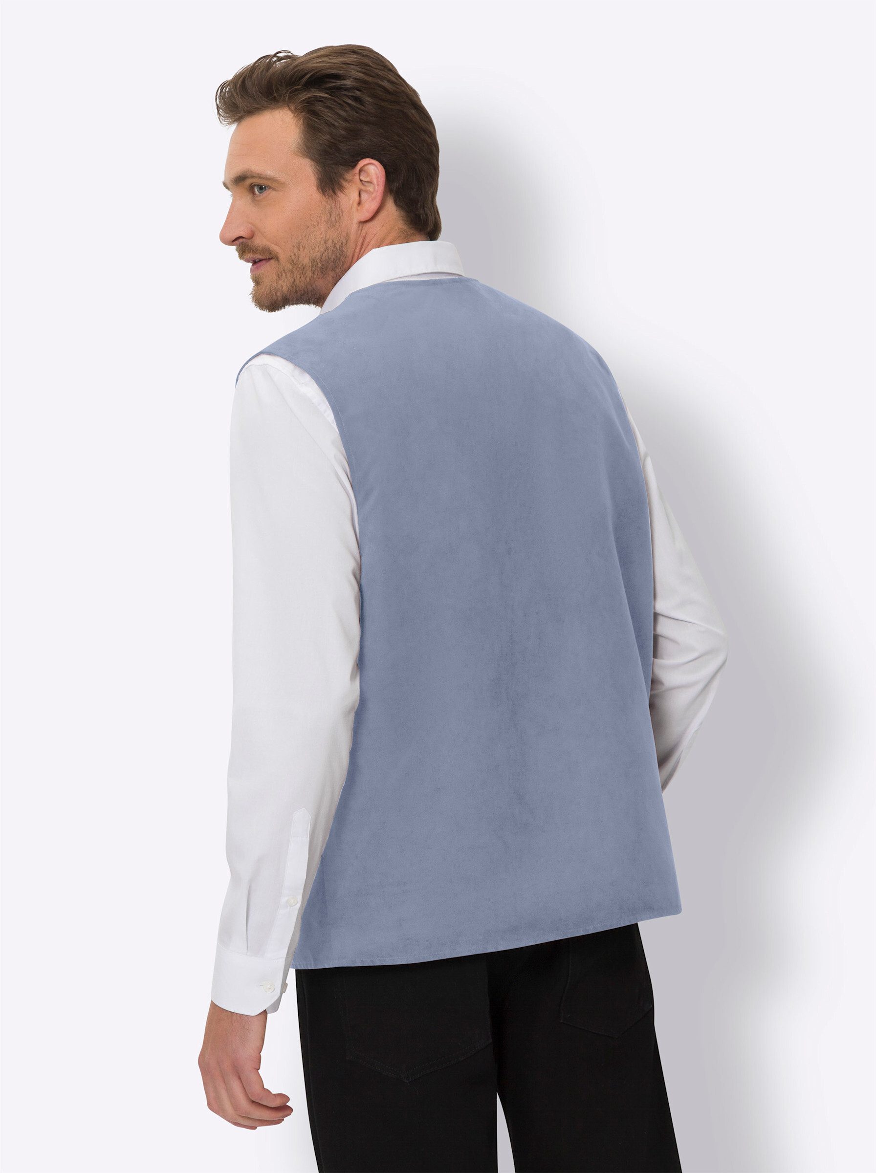 Sieh an! Jerseyweste Velours-Weste günstig online kaufen