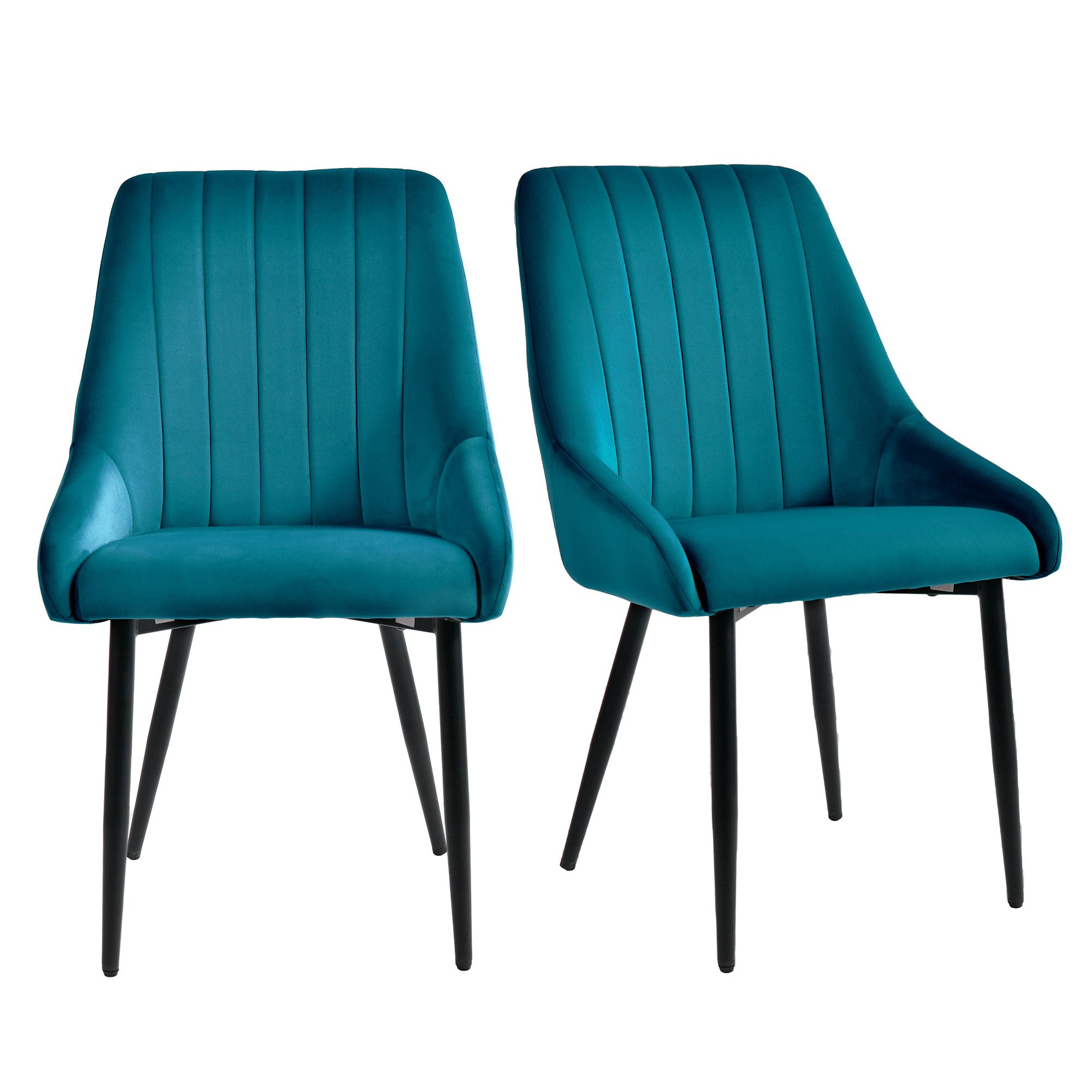 Duhome Esszimmerstuhl (8066C), 2er Set Esszimmerstuhl Polsterstuhl Stoff Sa günstig online kaufen