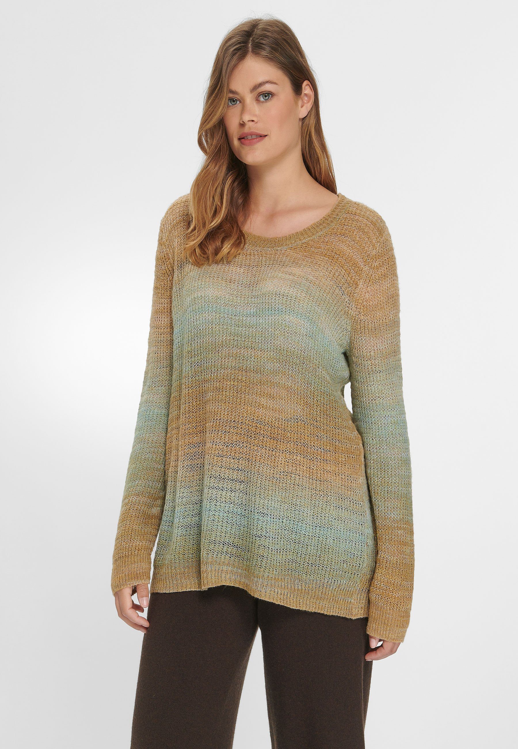 Jumper Anna modernem mit Design Strickpullover Aura